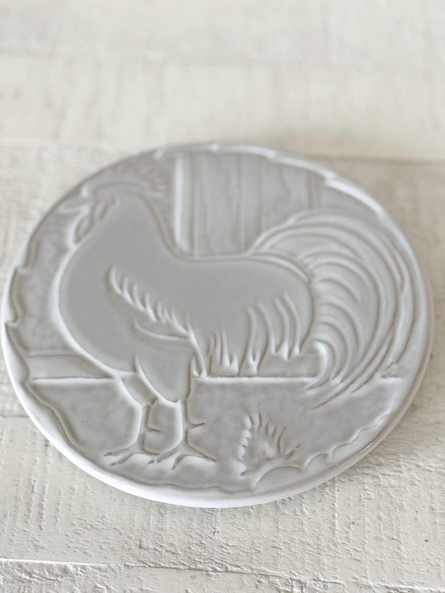 Vintage Frankoma Rooster Trivet