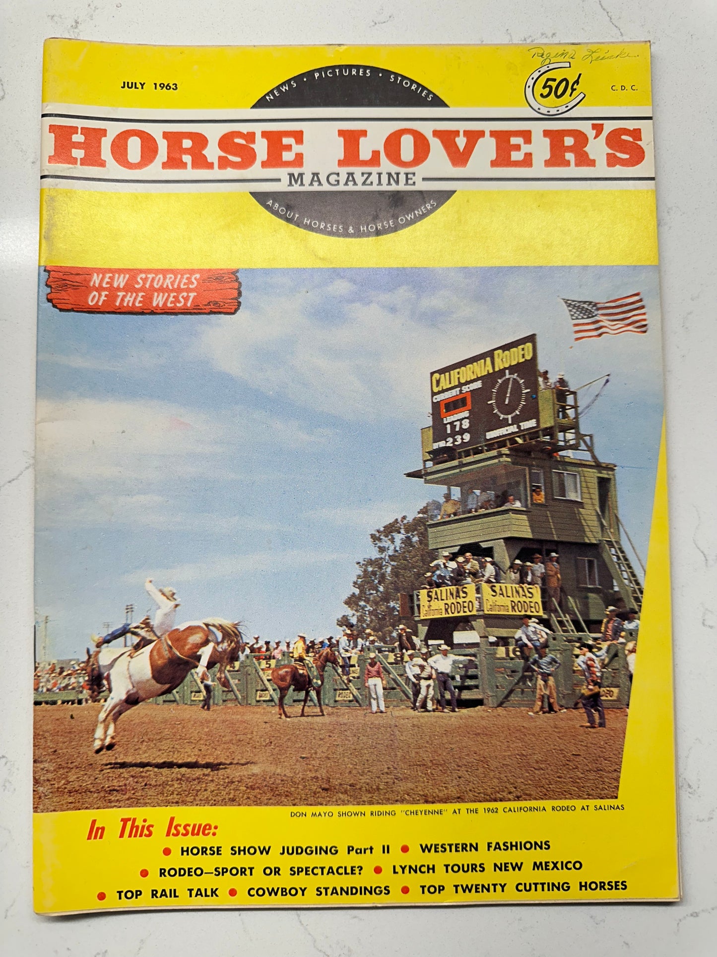 Vintage Horse Lovers Magazine 1963