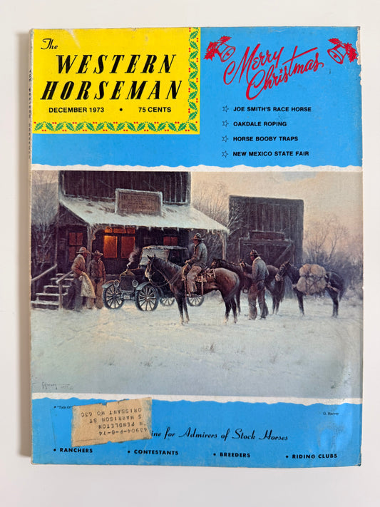 Western Horseman Magazine 1973