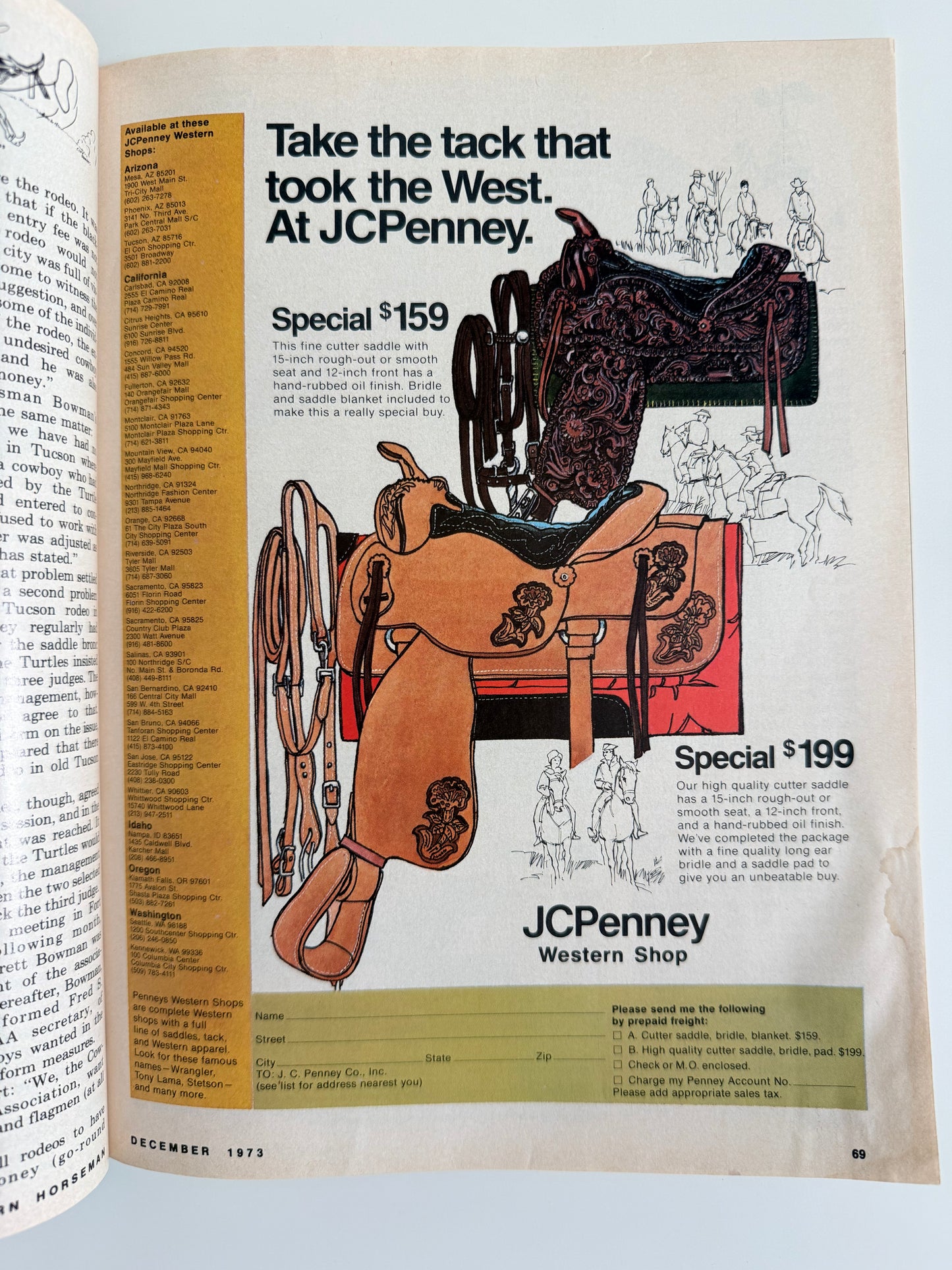 Western Horseman Magazine 1973