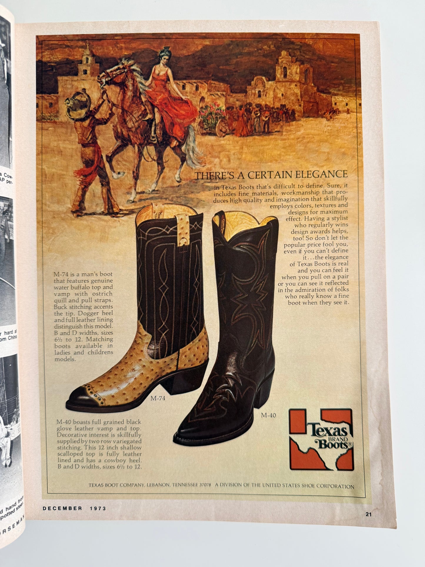 Western Horseman Magazine 1973