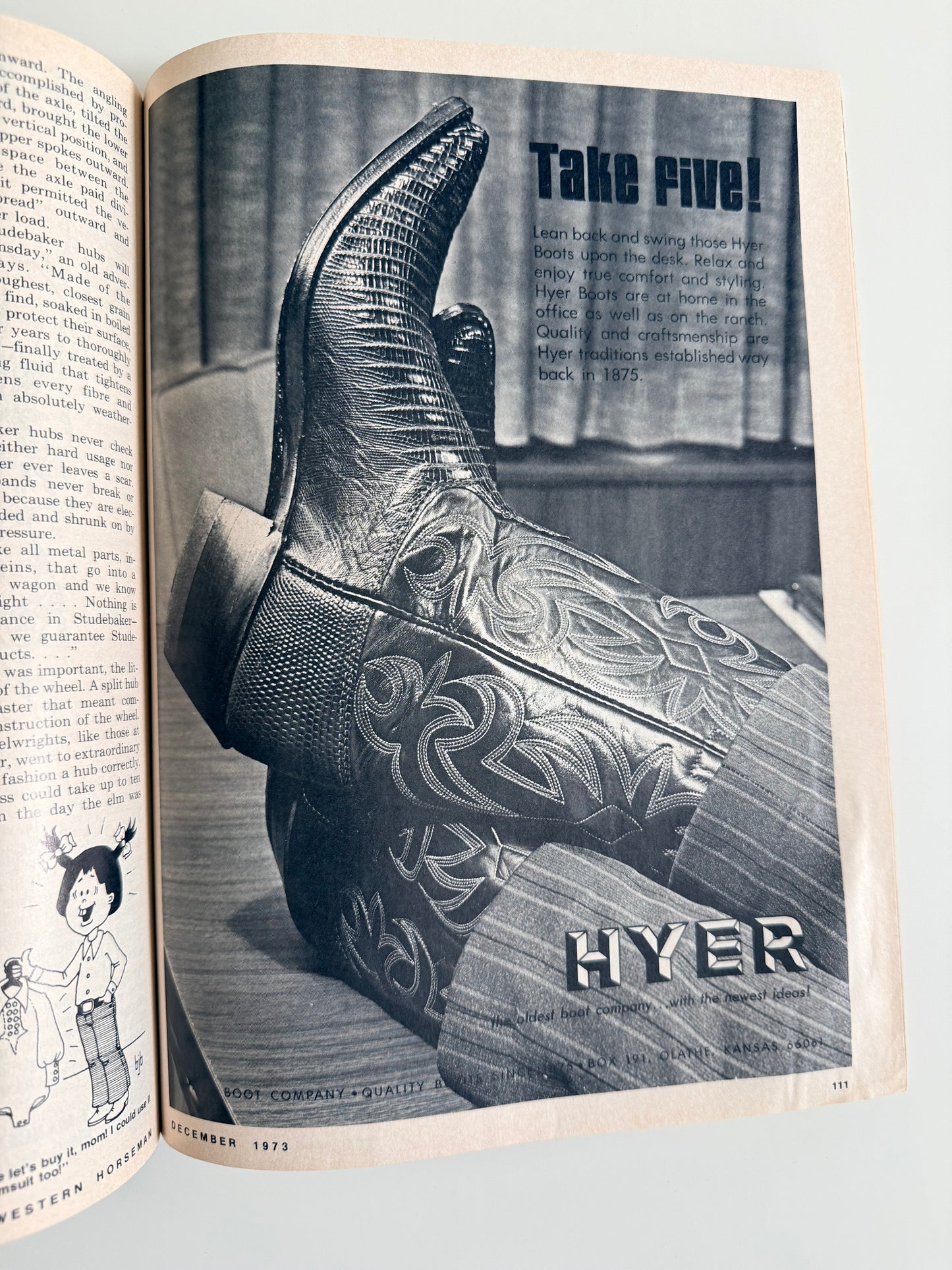 Western Horseman Magazine 1973
