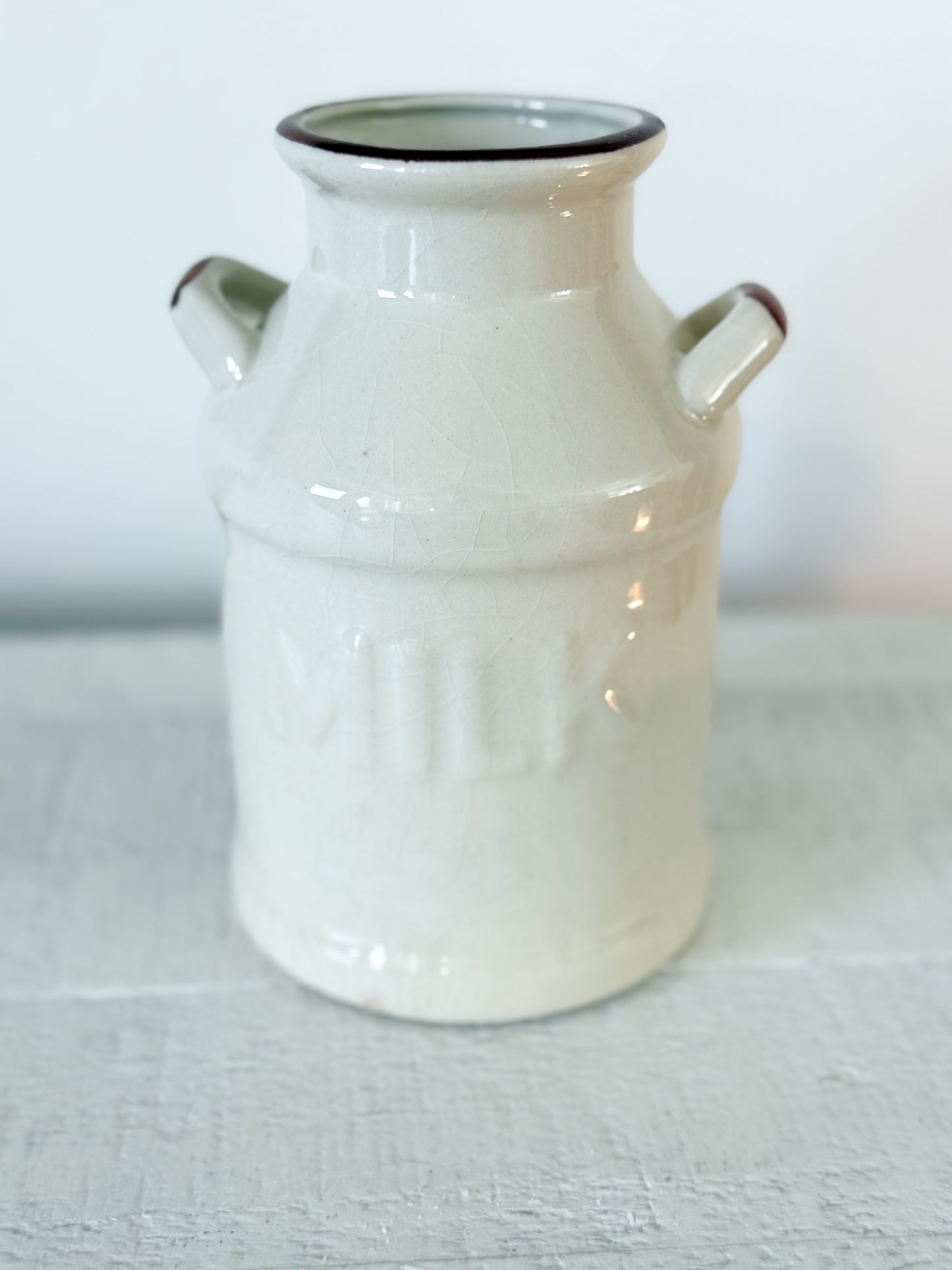 Vintage Duck Milk Canister