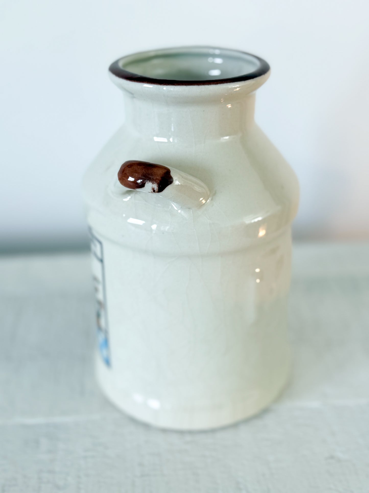 Vintage Duck Milk Canister