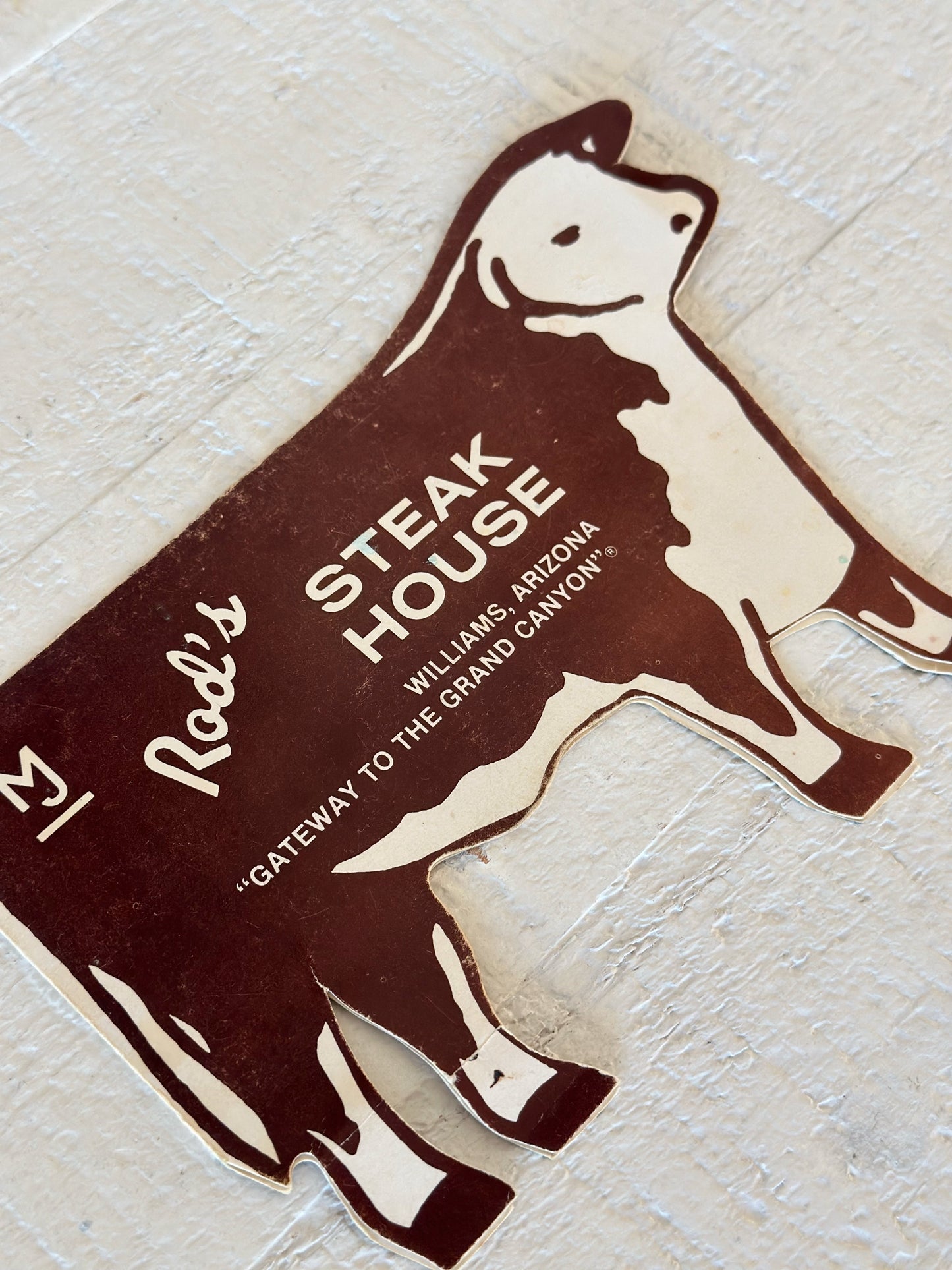 Vintage Rod’s Steak House Menu