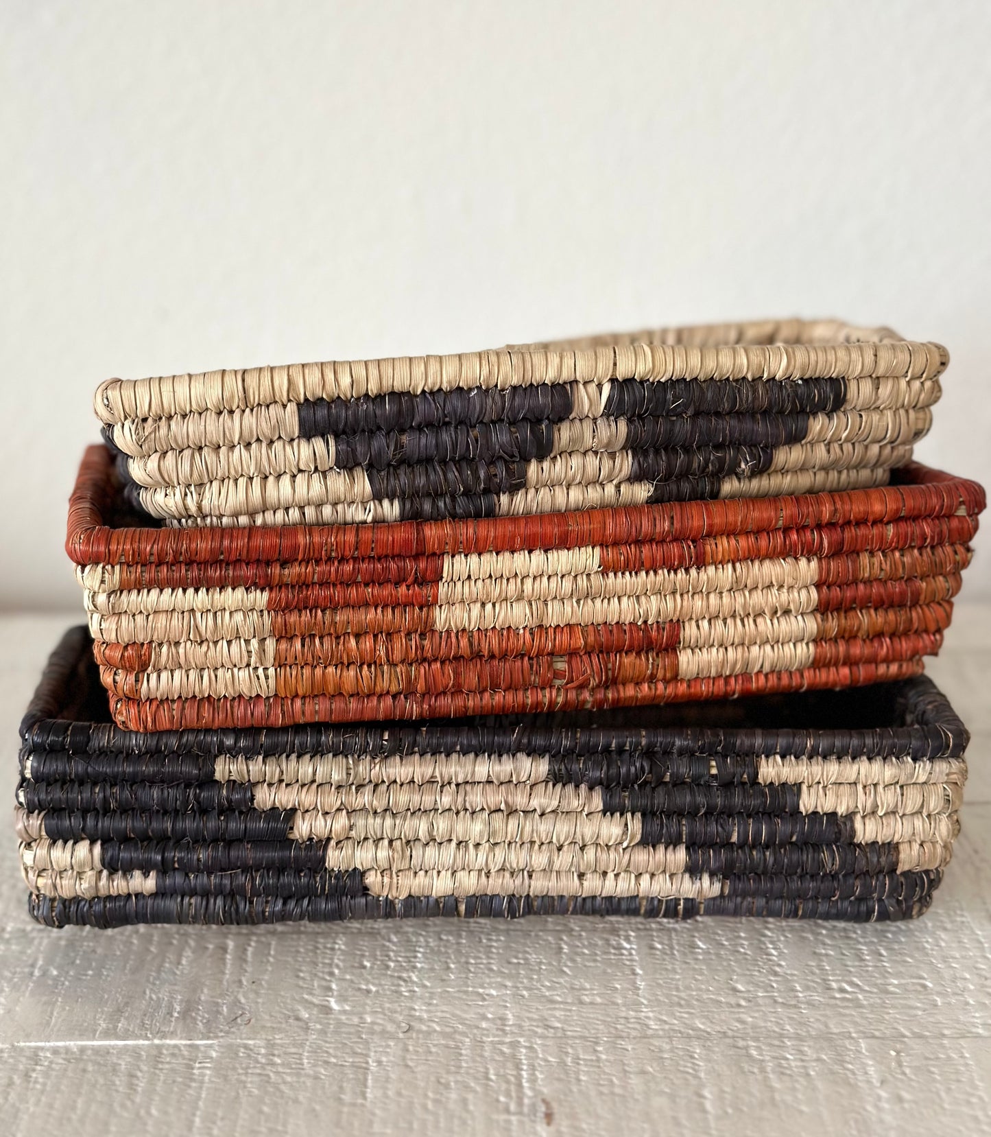 Woven Tray Baskets