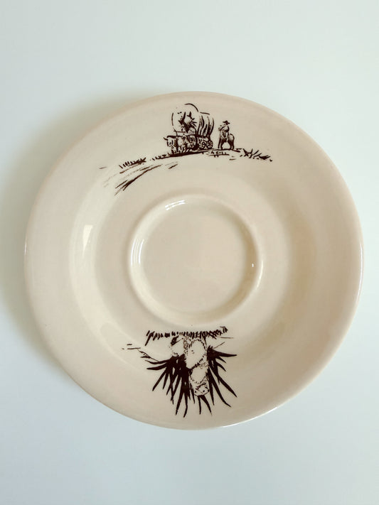 Vintage Prairie Saucer