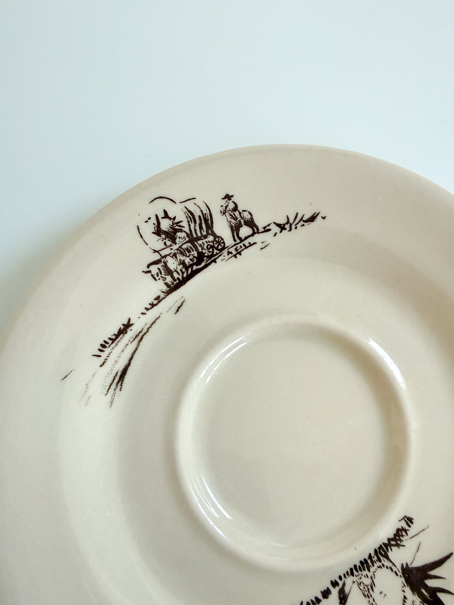 Vintage Prairie Saucer