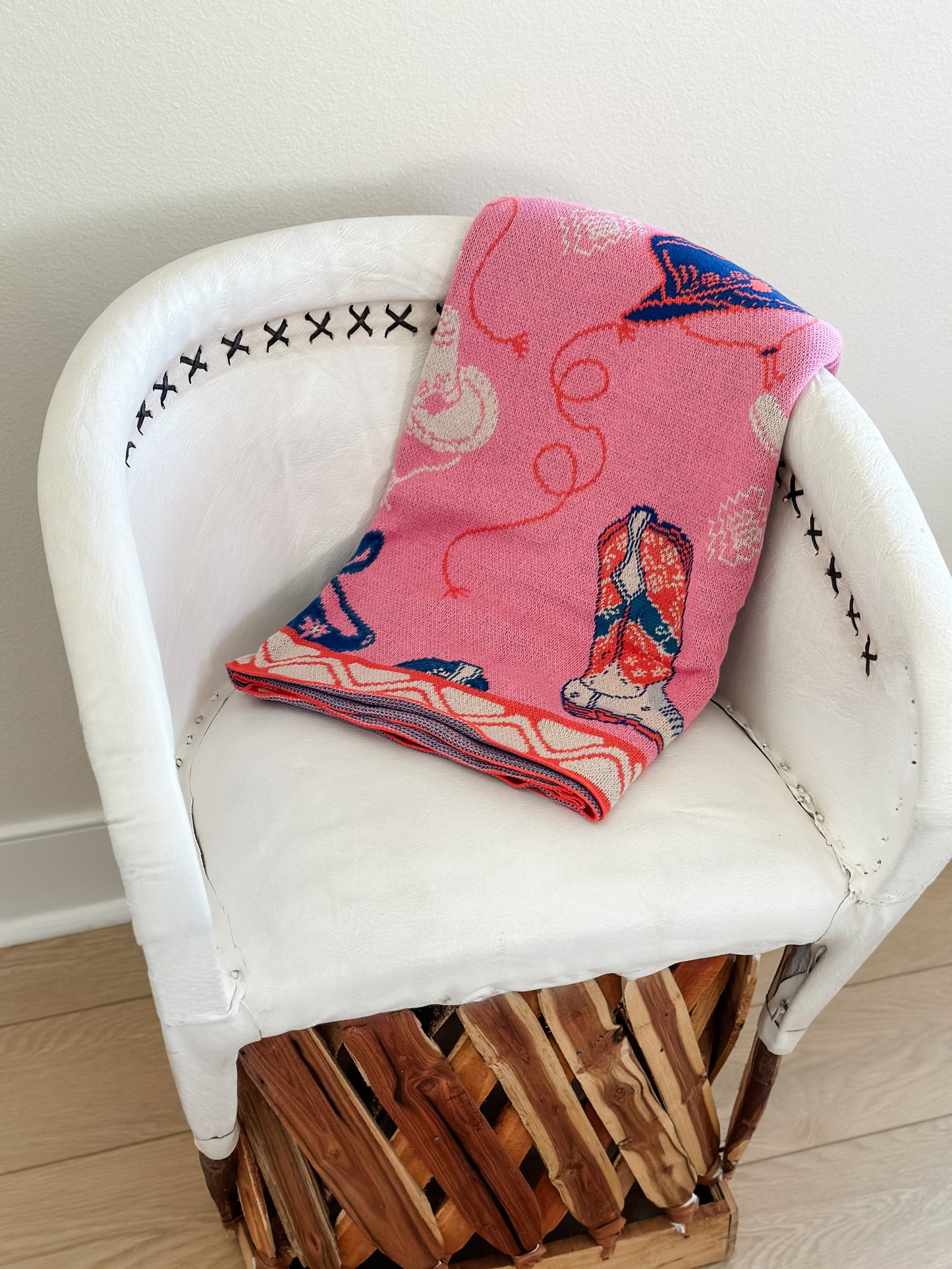 Cowgirl Dream Cotton Throw