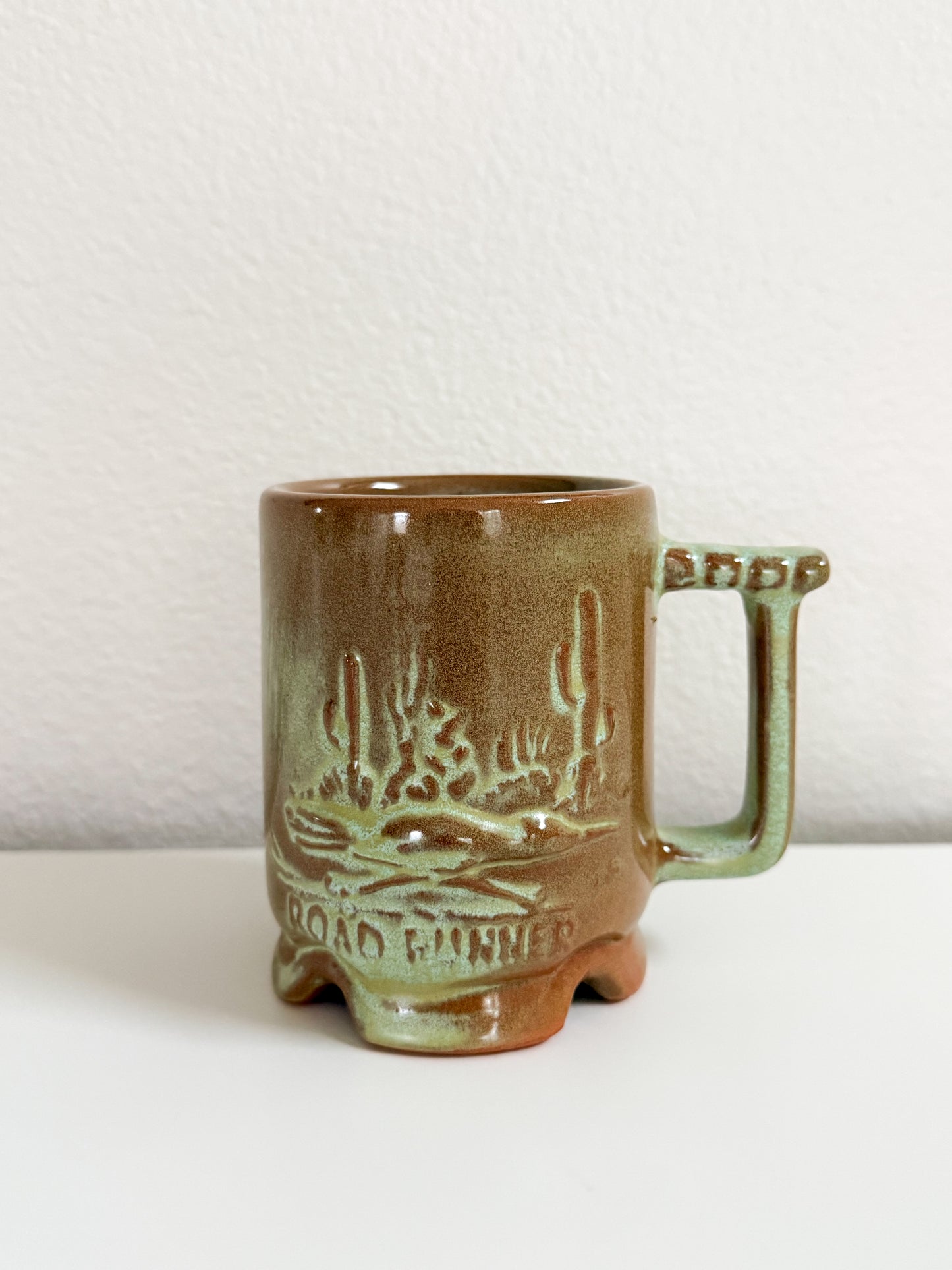 Vintage Frankoma Road Runner Mug