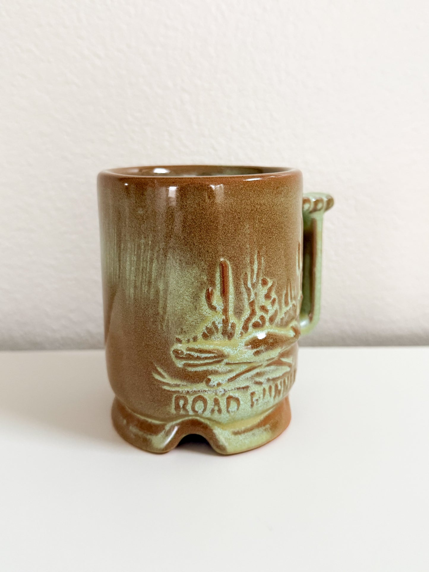Vintage Frankoma Road Runner Mug