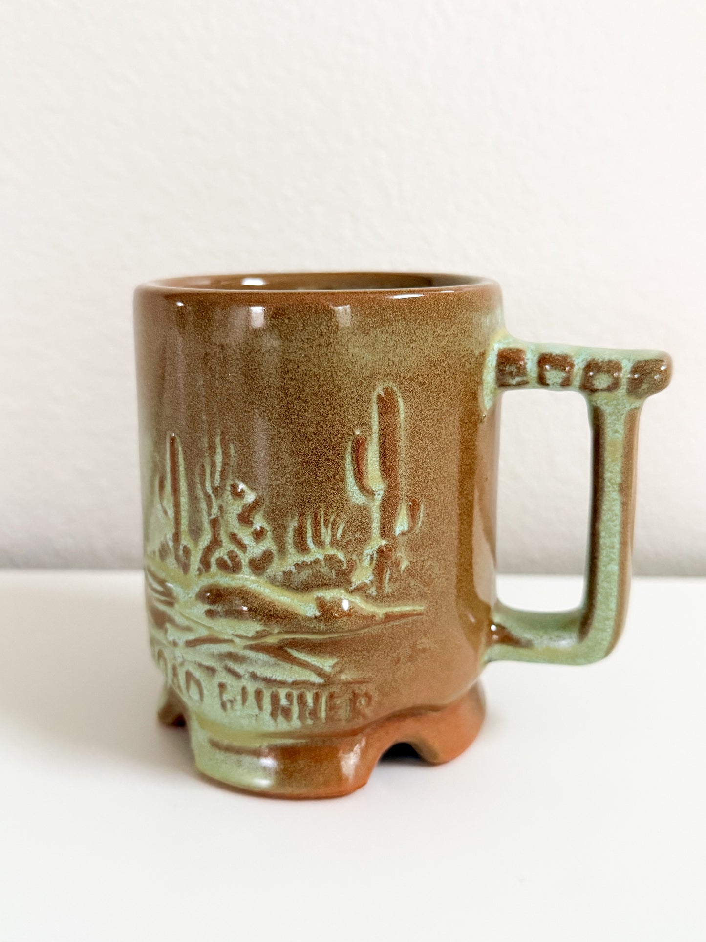 Vintage Frankoma Road Runner Mug