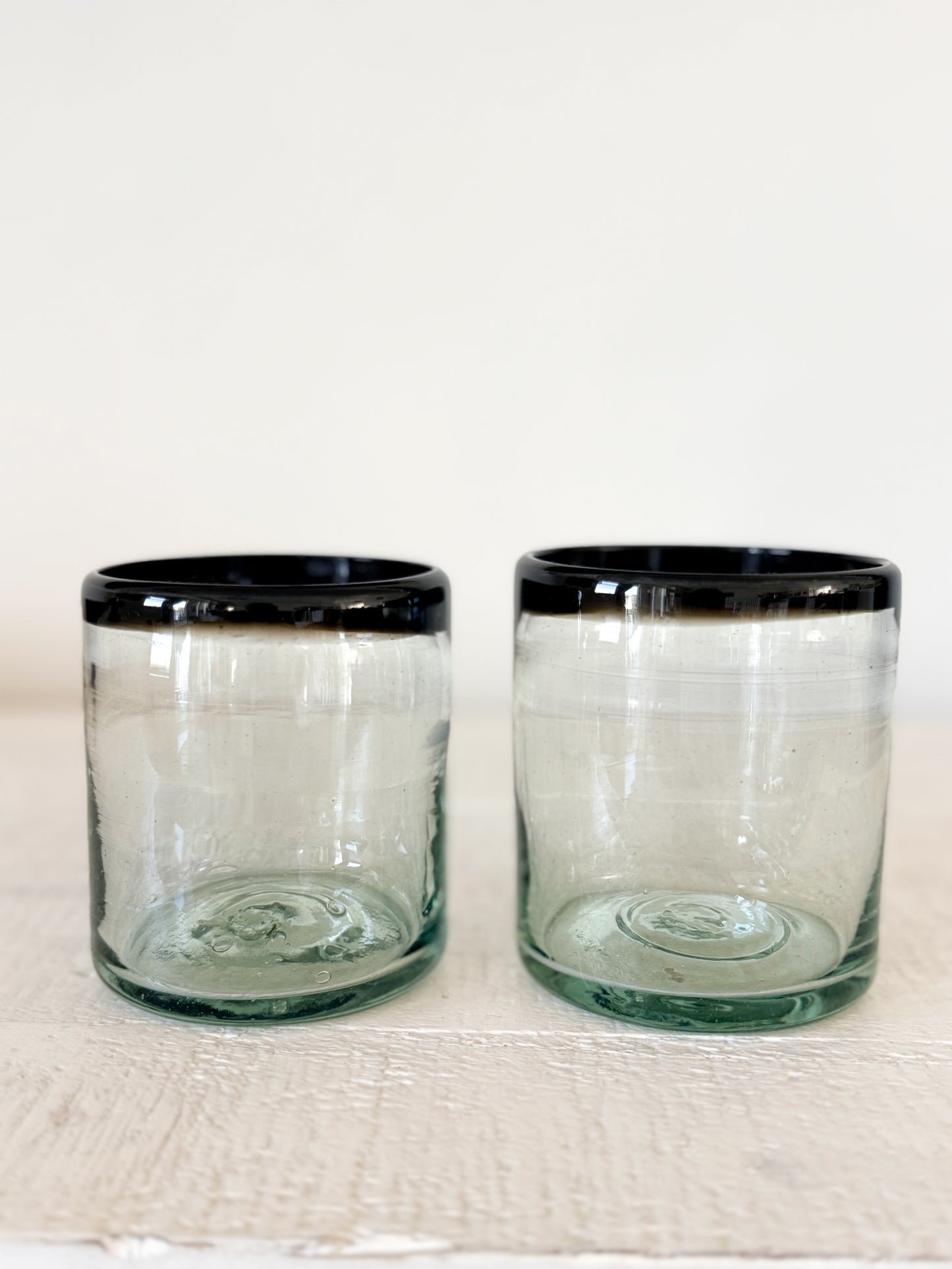 Hand Blown Glass Tumbler Set