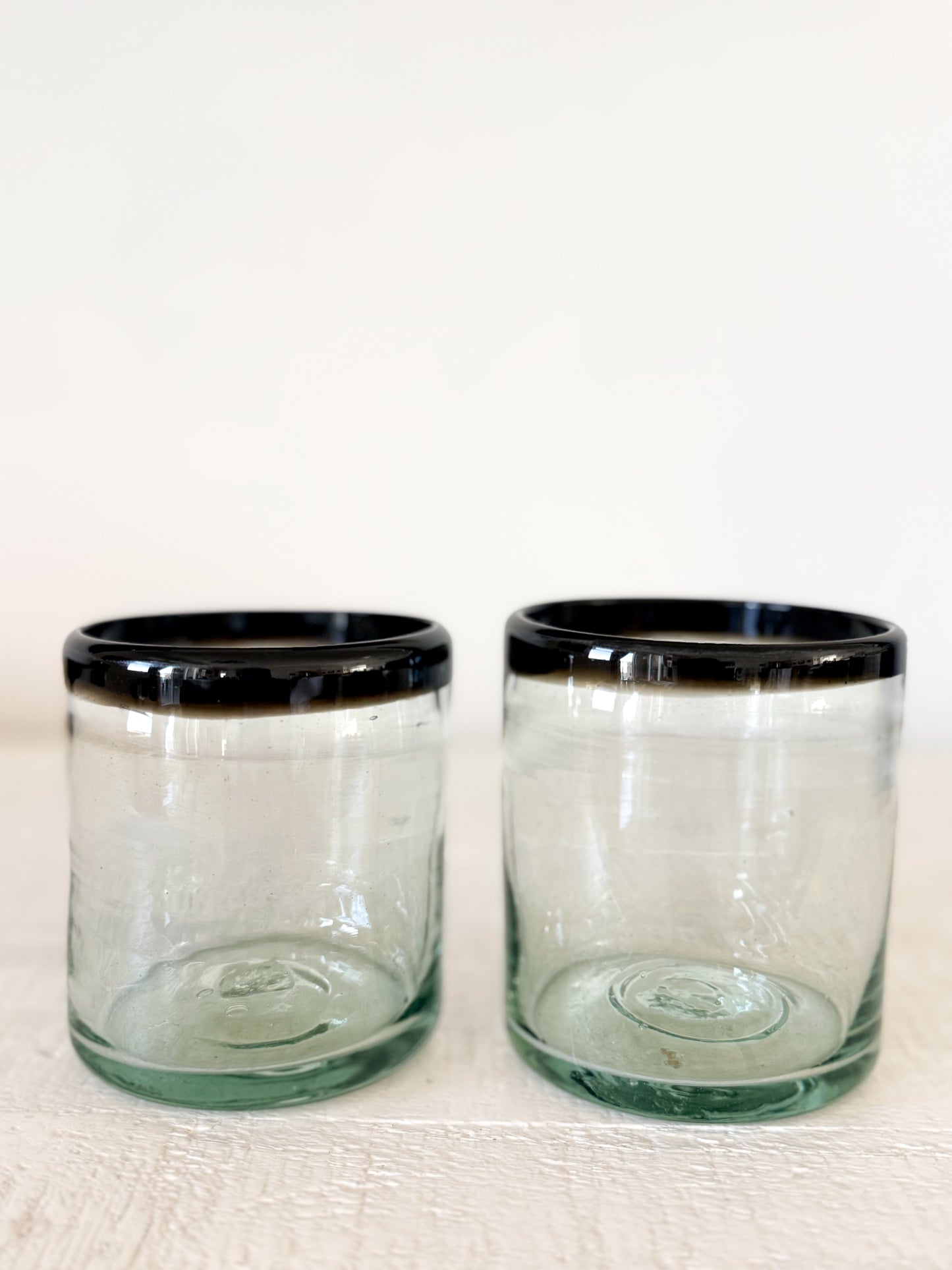 Hand Blown Glass Tumbler Set