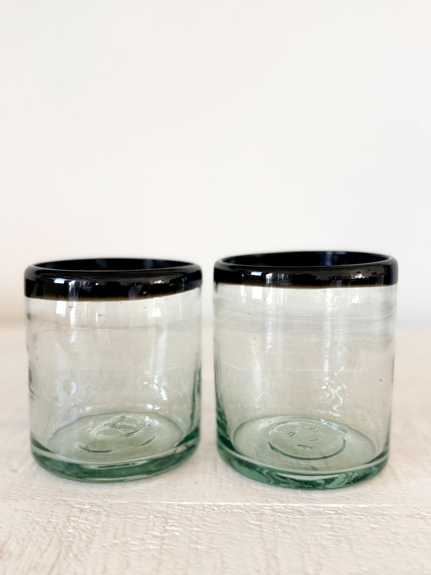 Hand Blown Glass Tumbler Set