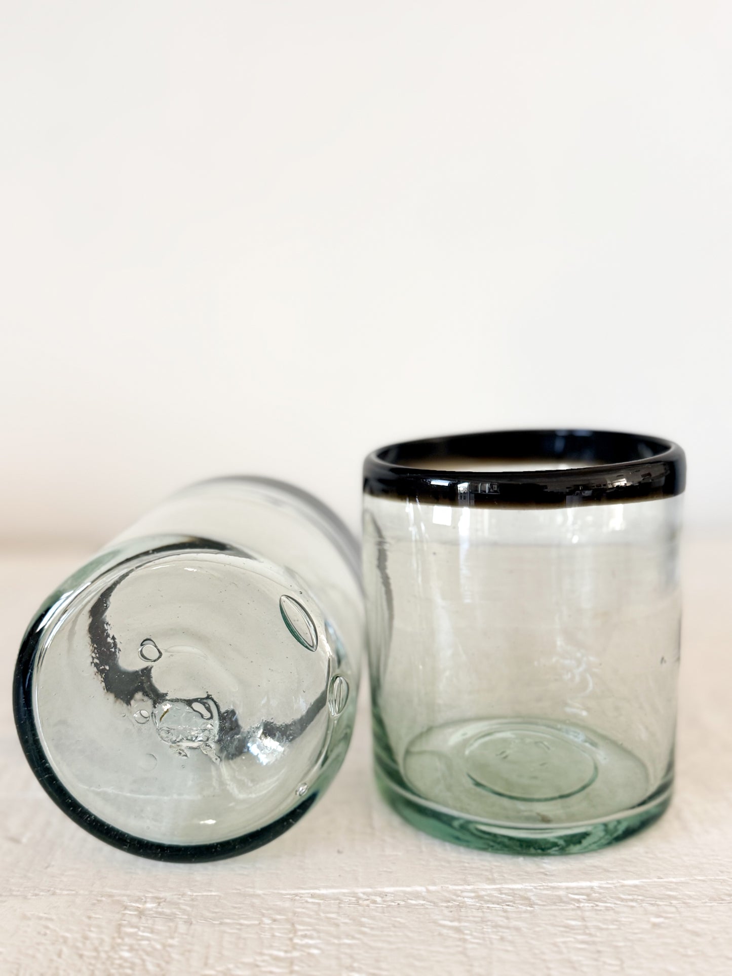Hand Blown Glass Tumbler Set