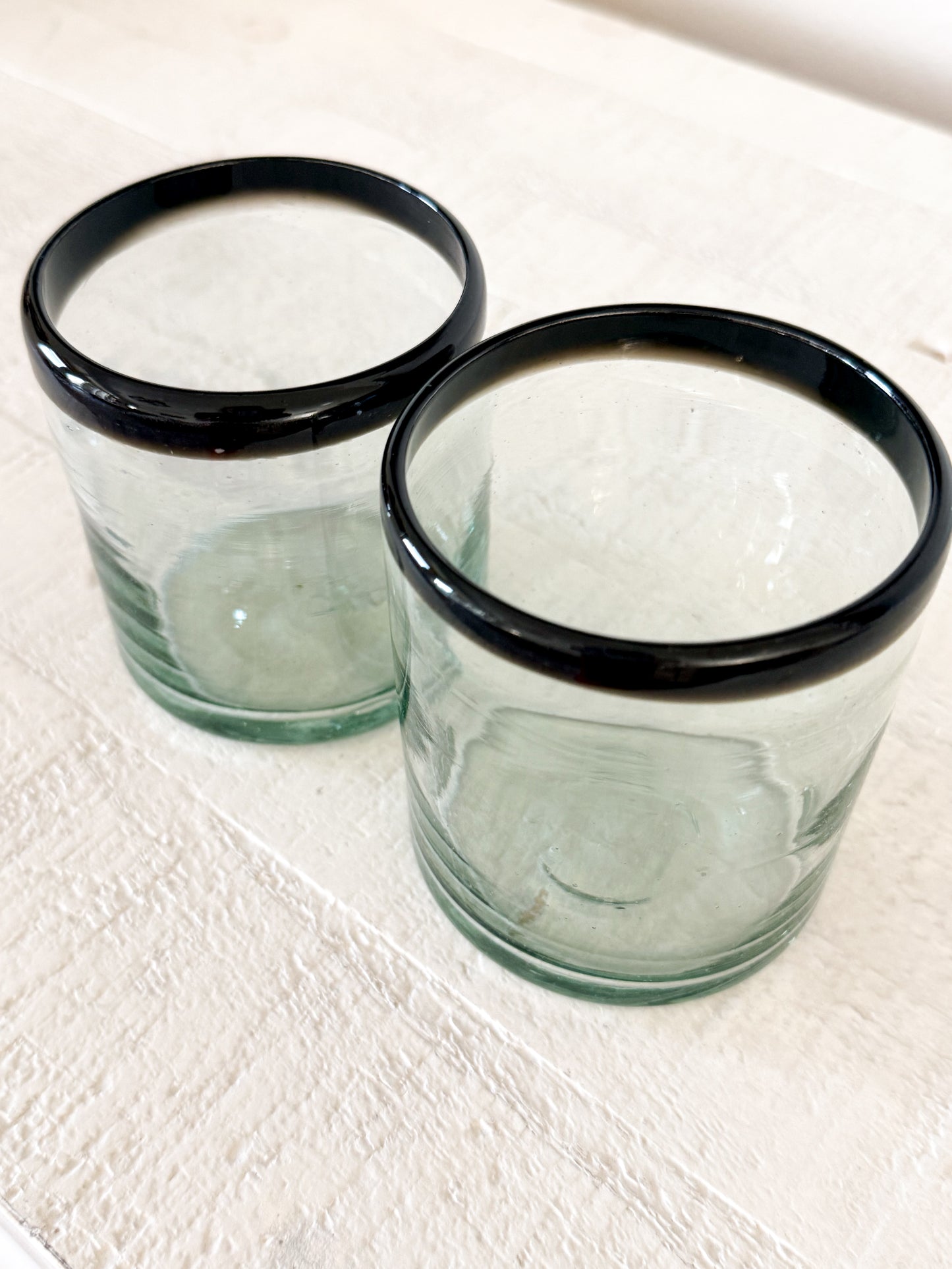 Hand Blown Glass Tumbler Set