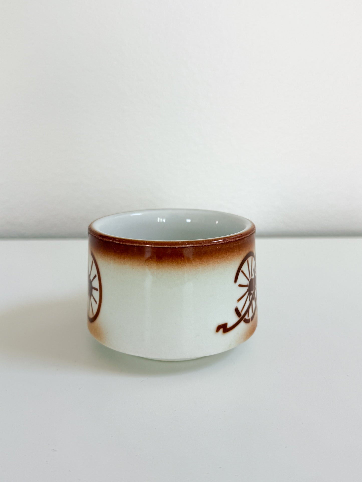 Vintage Wagon Wheel Mug