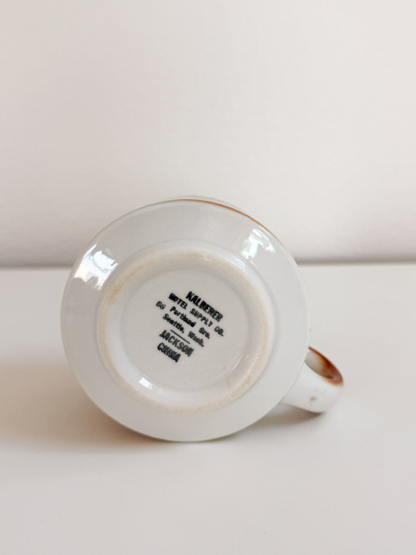 Vintage Wagon Wheel Mug