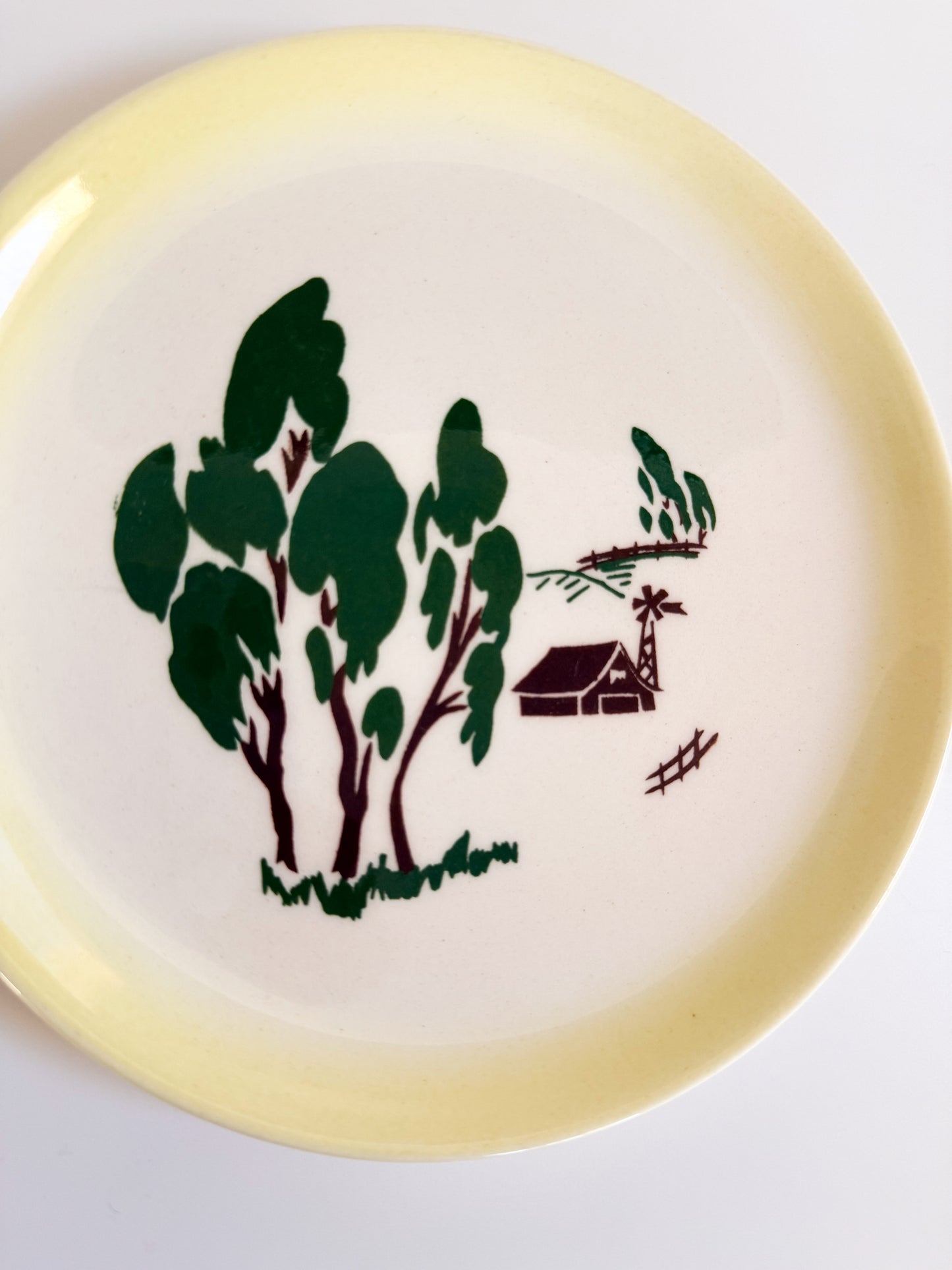 Vintage Brock of California Plate
