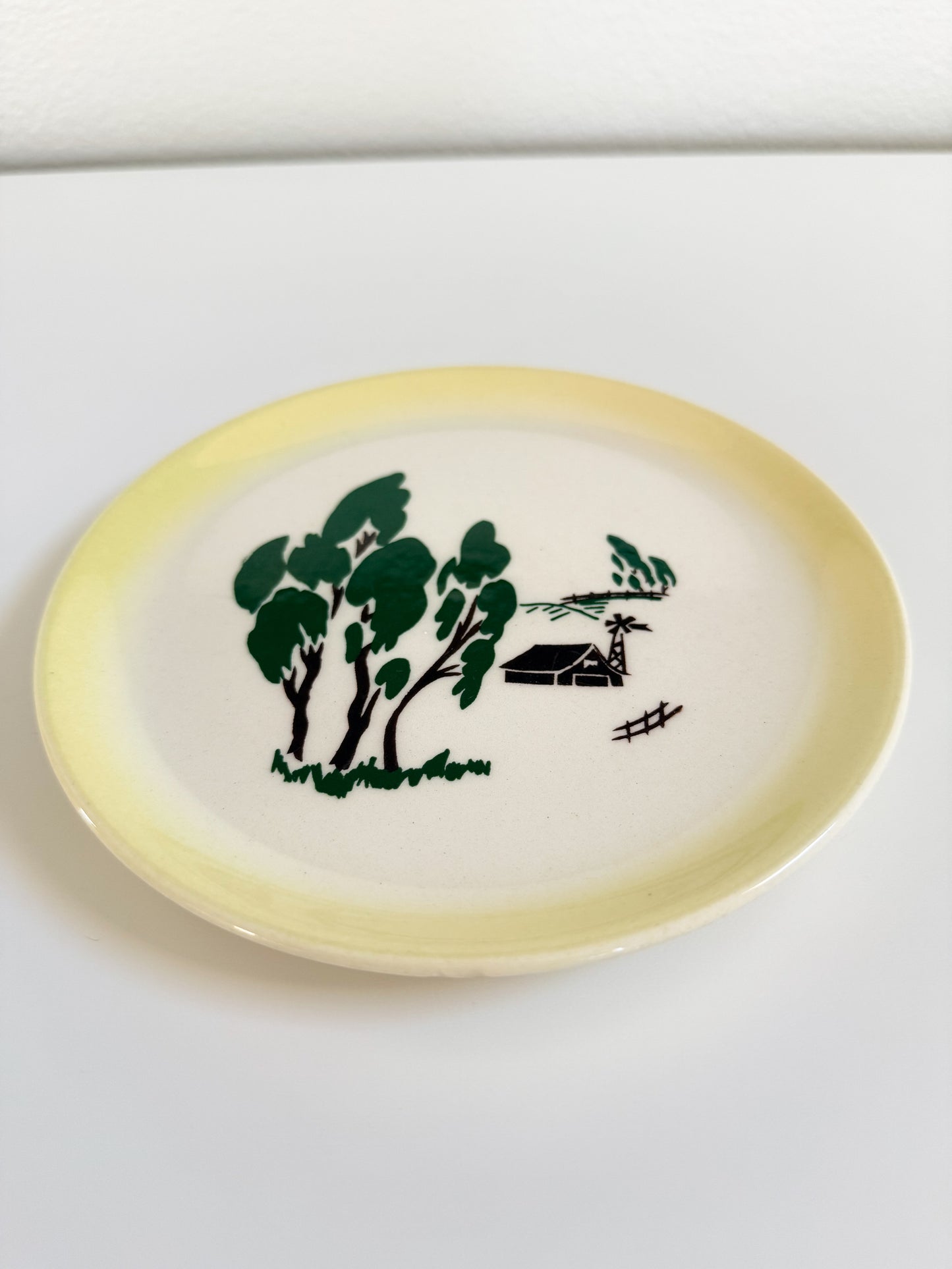 Vintage Brock of California Plate