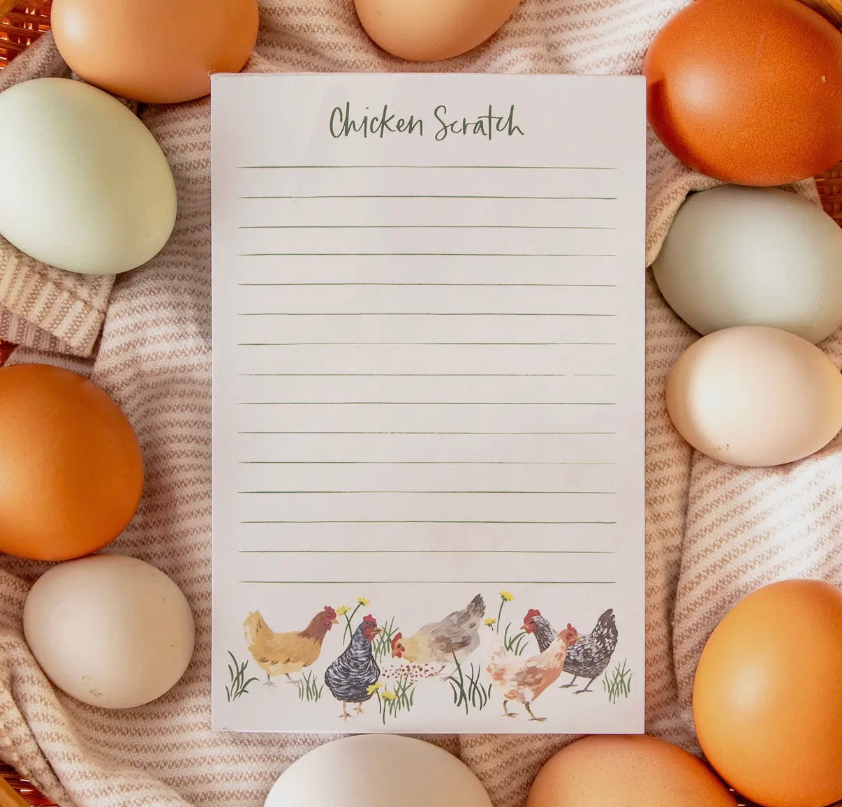 Chicken Scratch Notepad