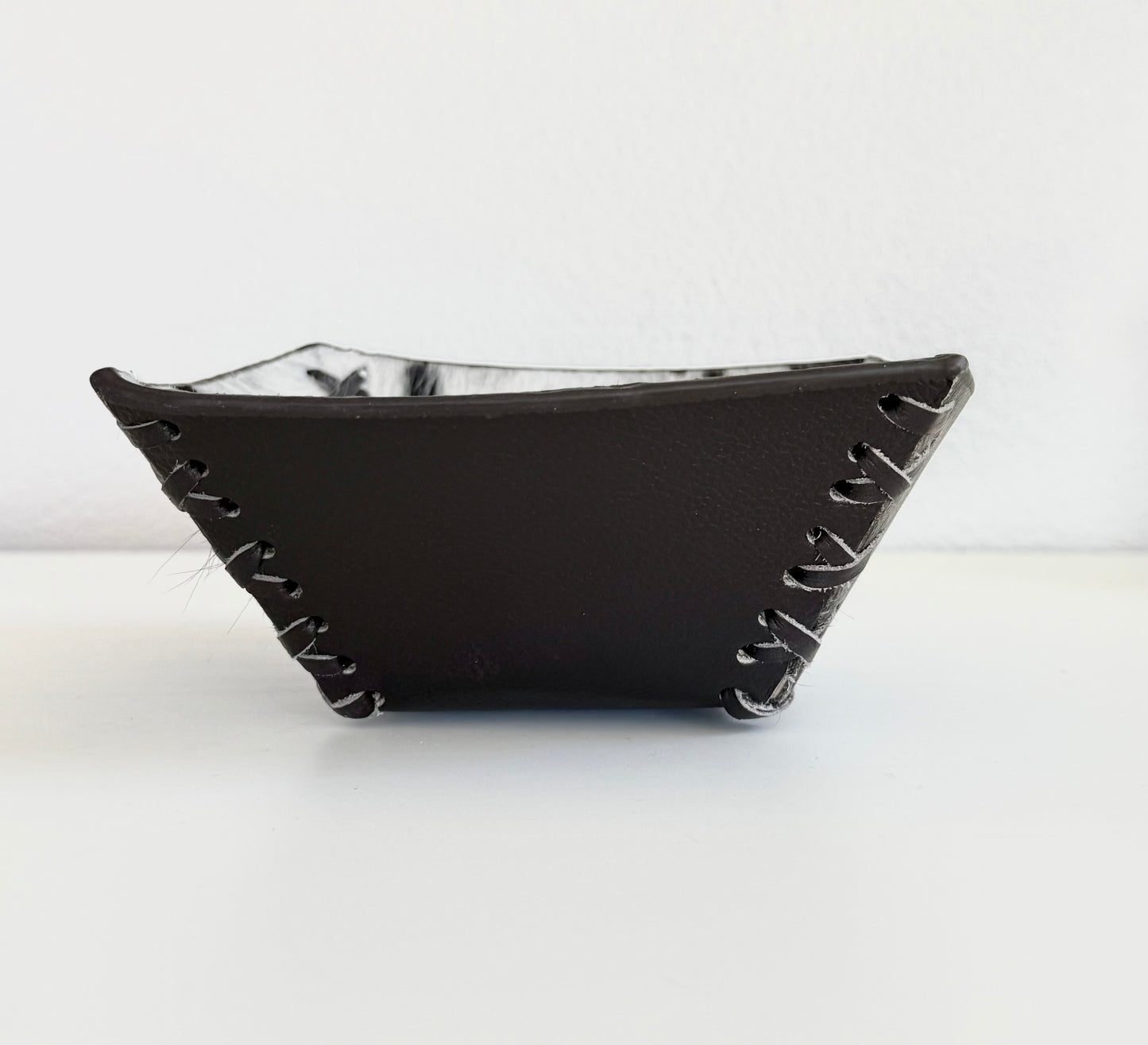 Cowhide Bowl Catch All