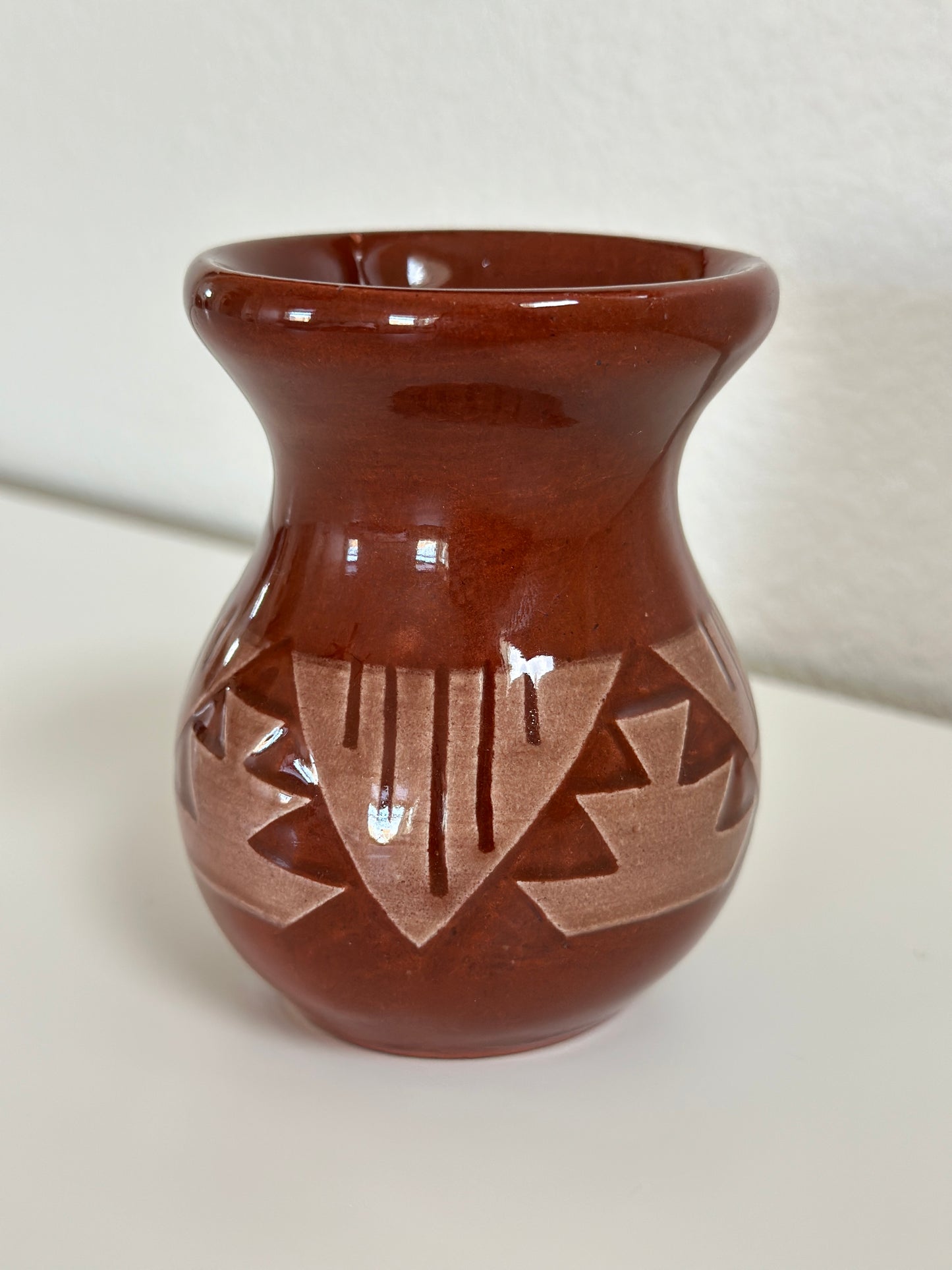 Vintage Sioux Pottery Bud Vase