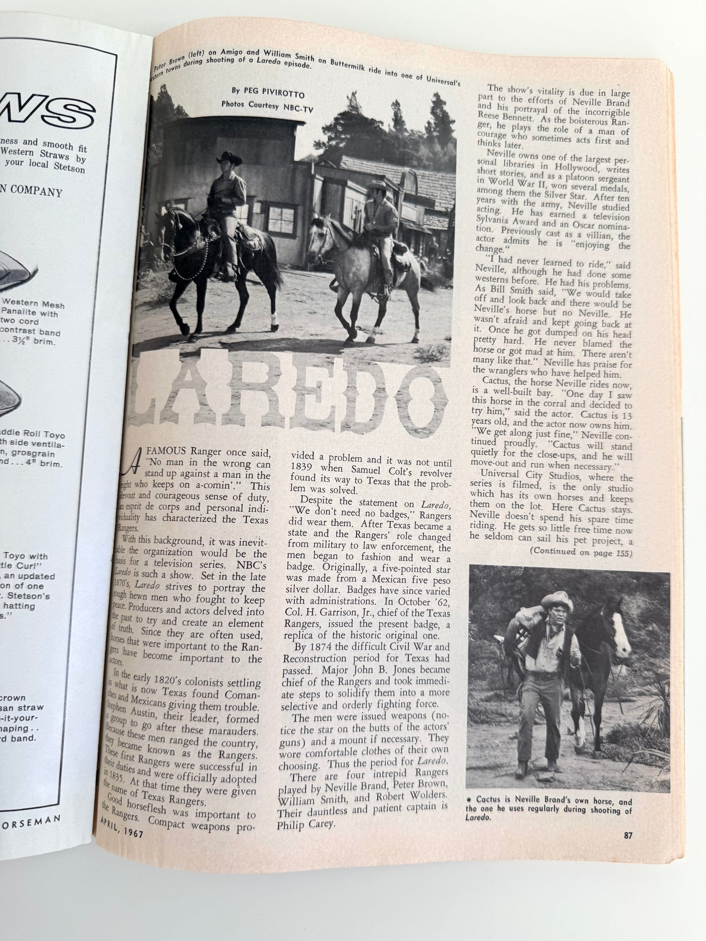 Western Horseman Magazine 1967