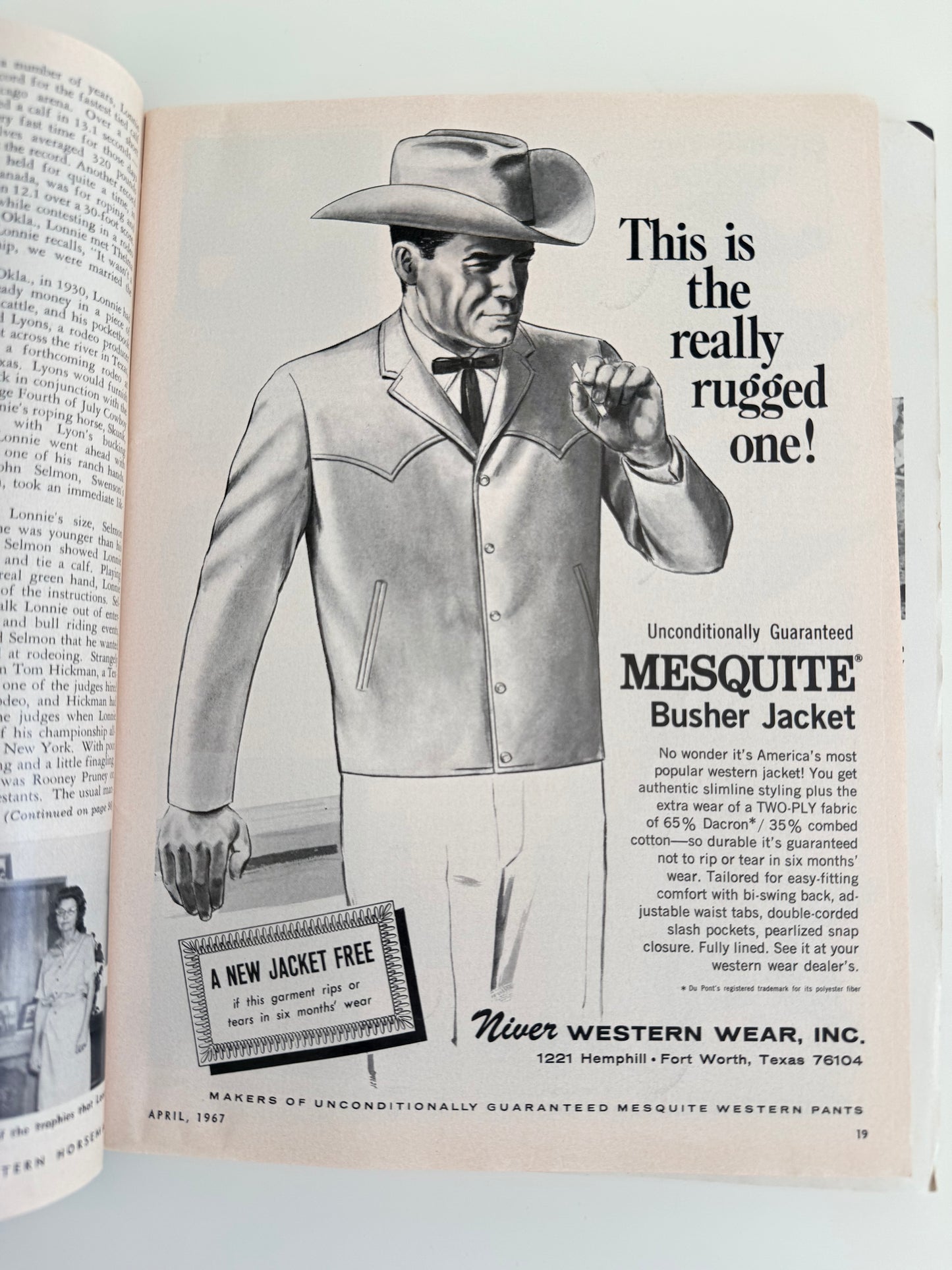 Western Horseman Magazine 1967