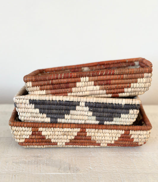 Woven Tray Baskets