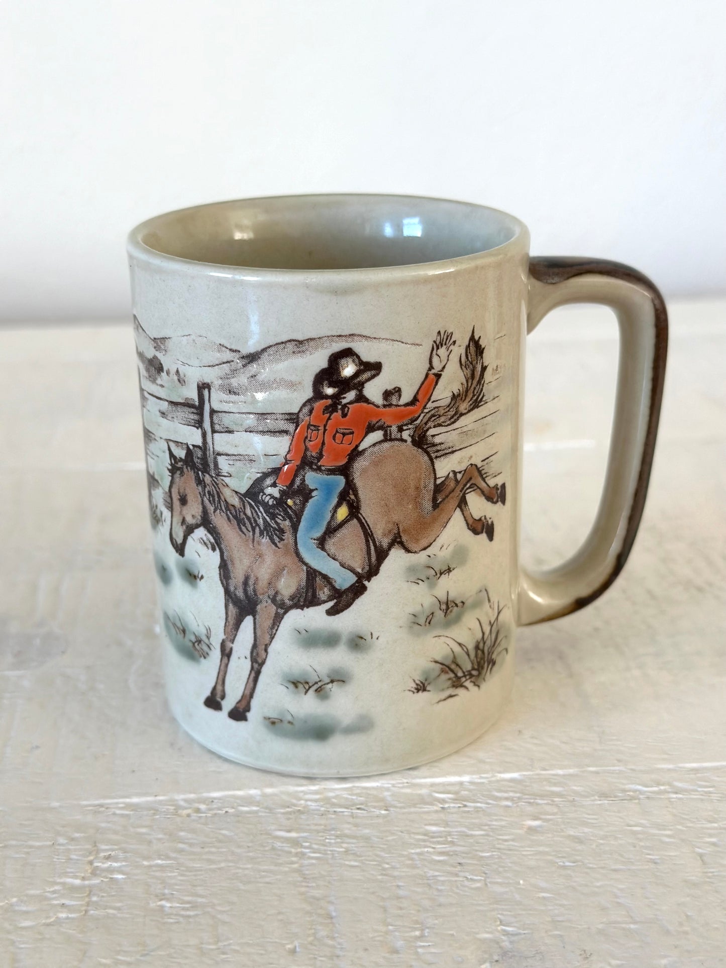 Vintage Cowboy Mug