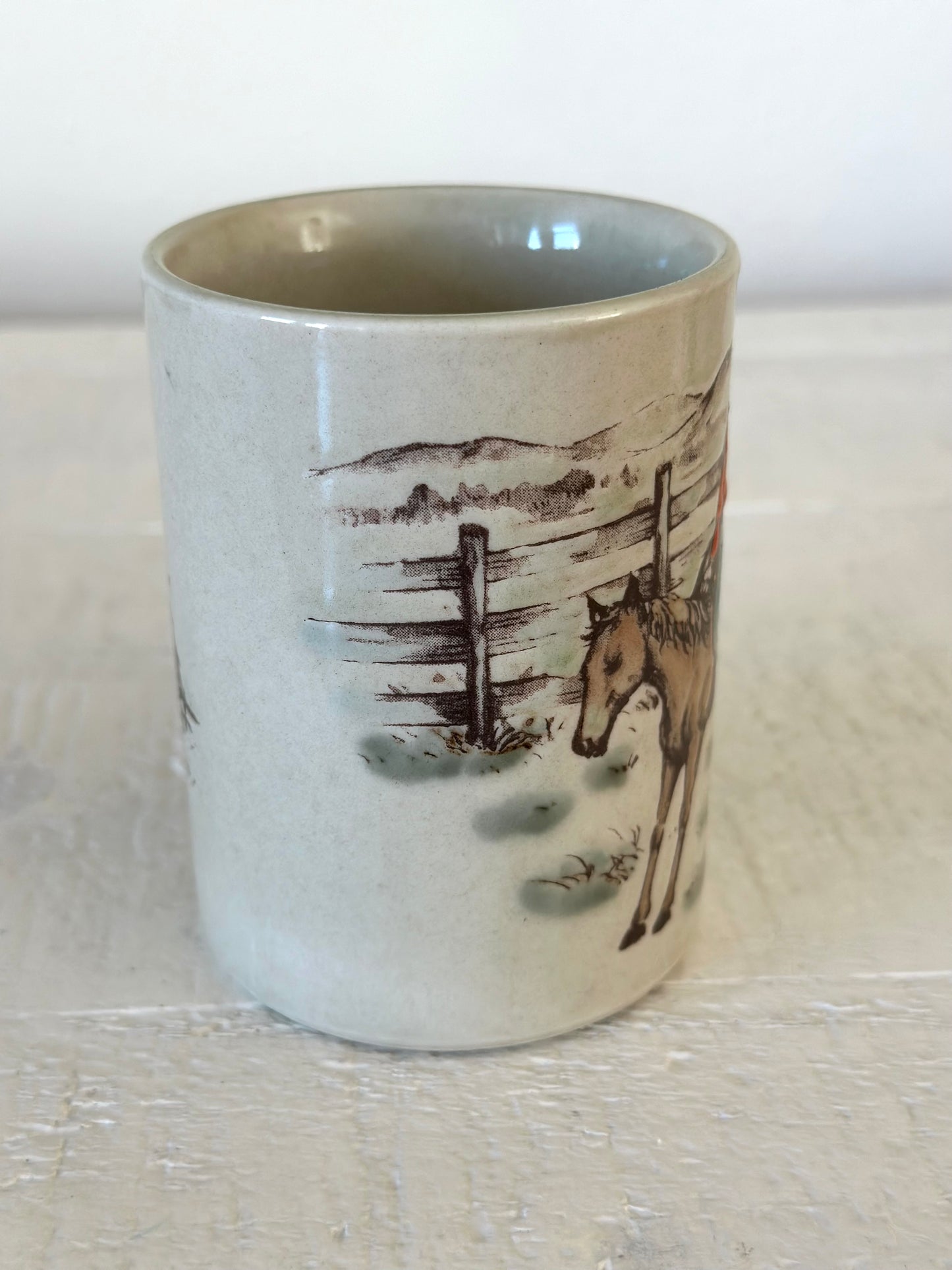Vintage Cowboy Mug