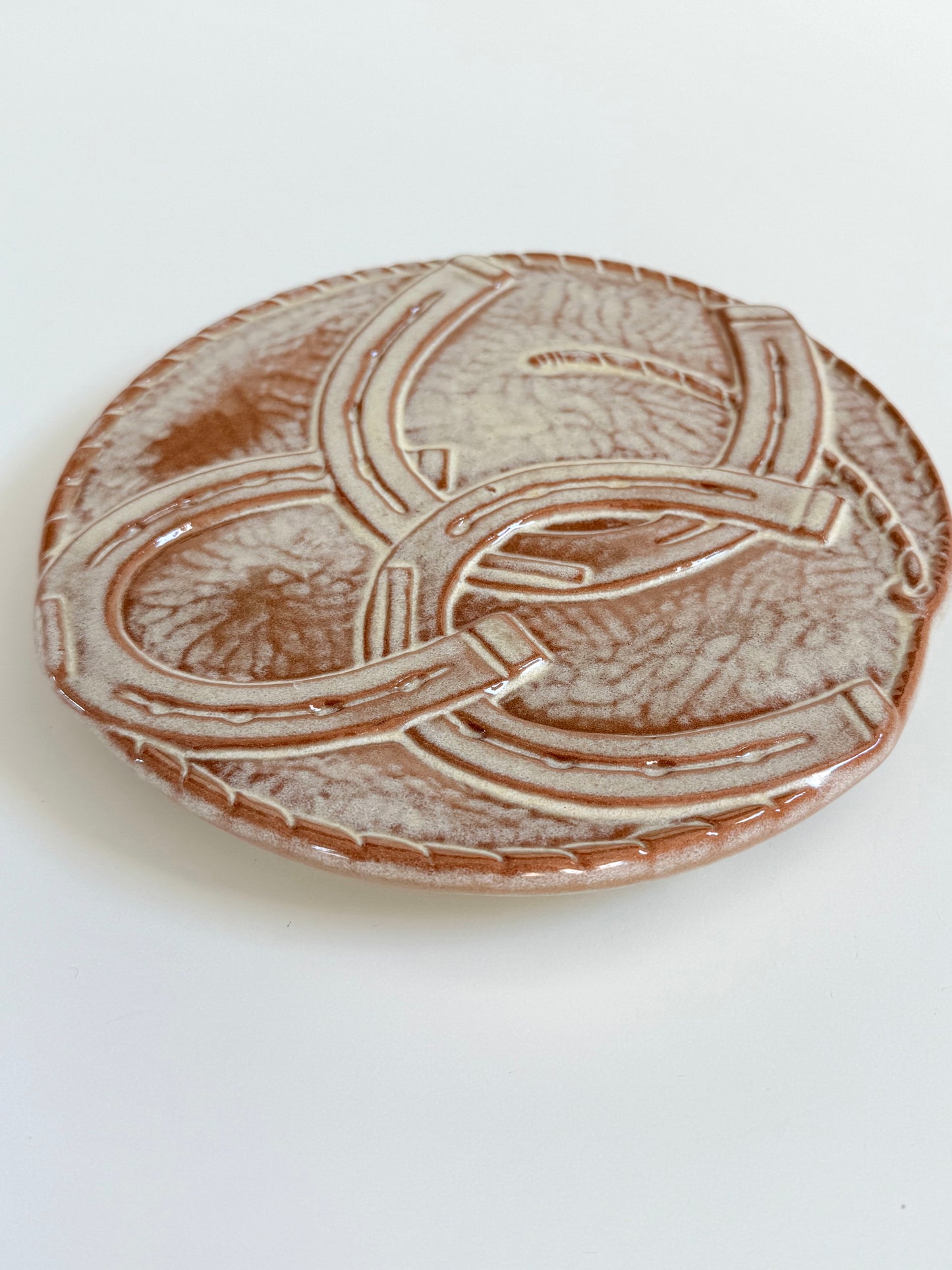 Vintage Frankoma Horseshoe Trivet