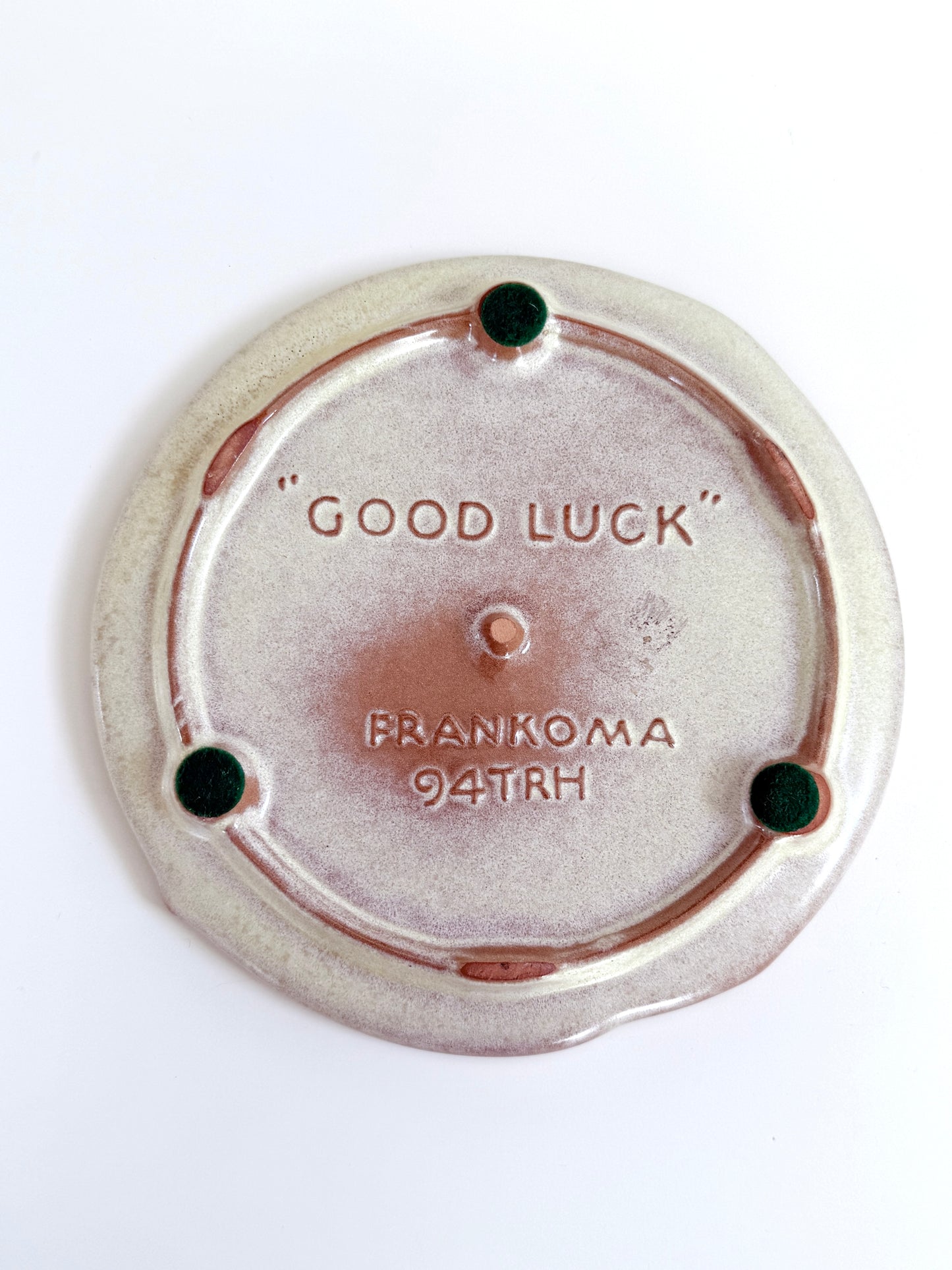 Vintage Frankoma Horseshoe Trivet