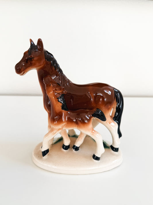 Vintage Ceramic Horses