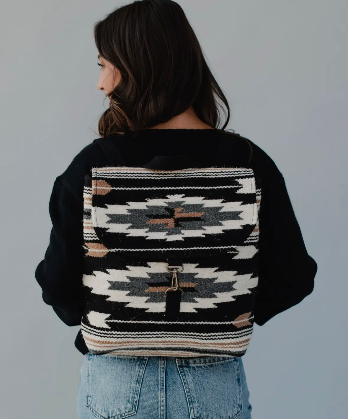 Aztec Backpack (Black)