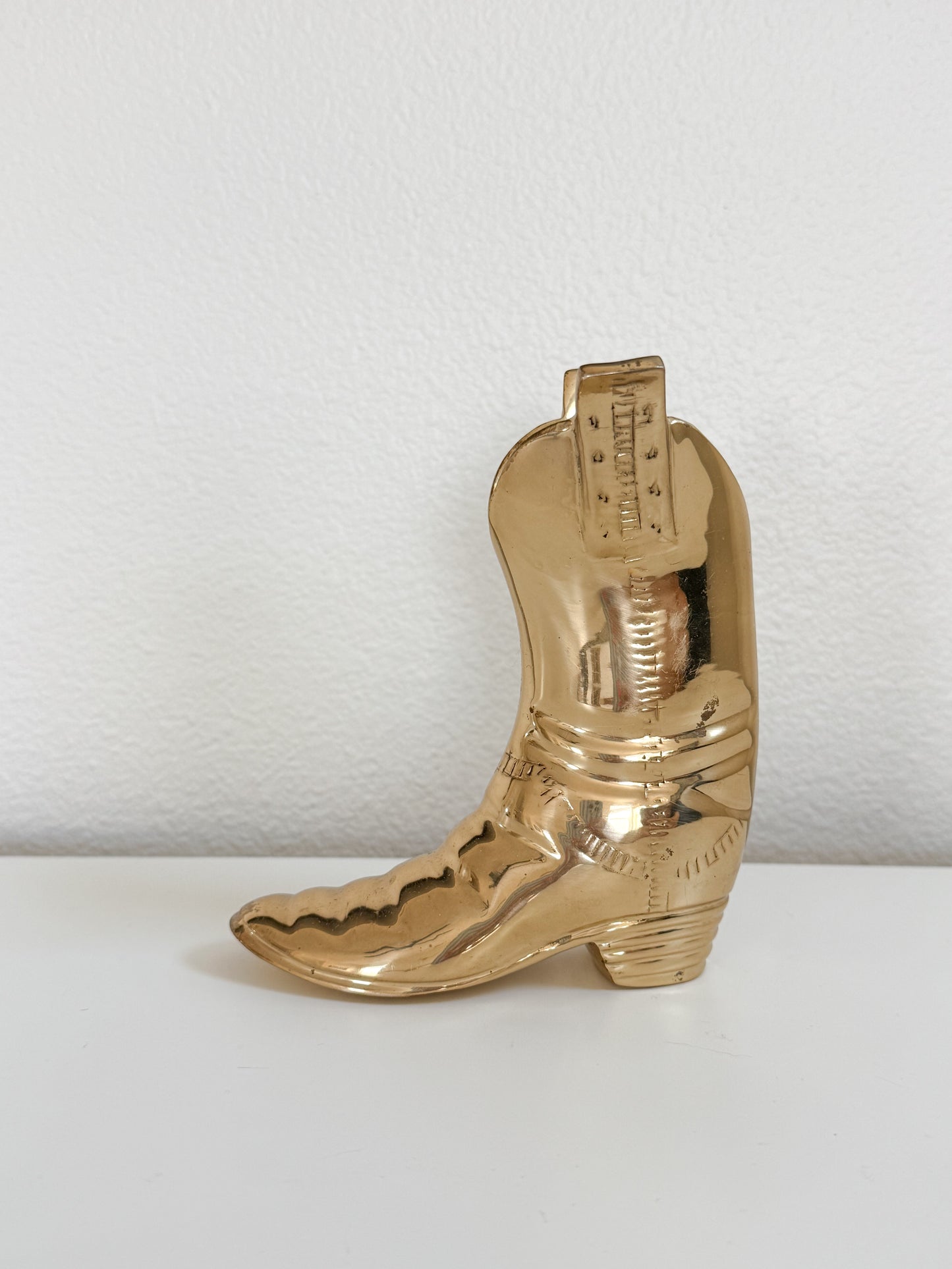 Vintage Brass Boot