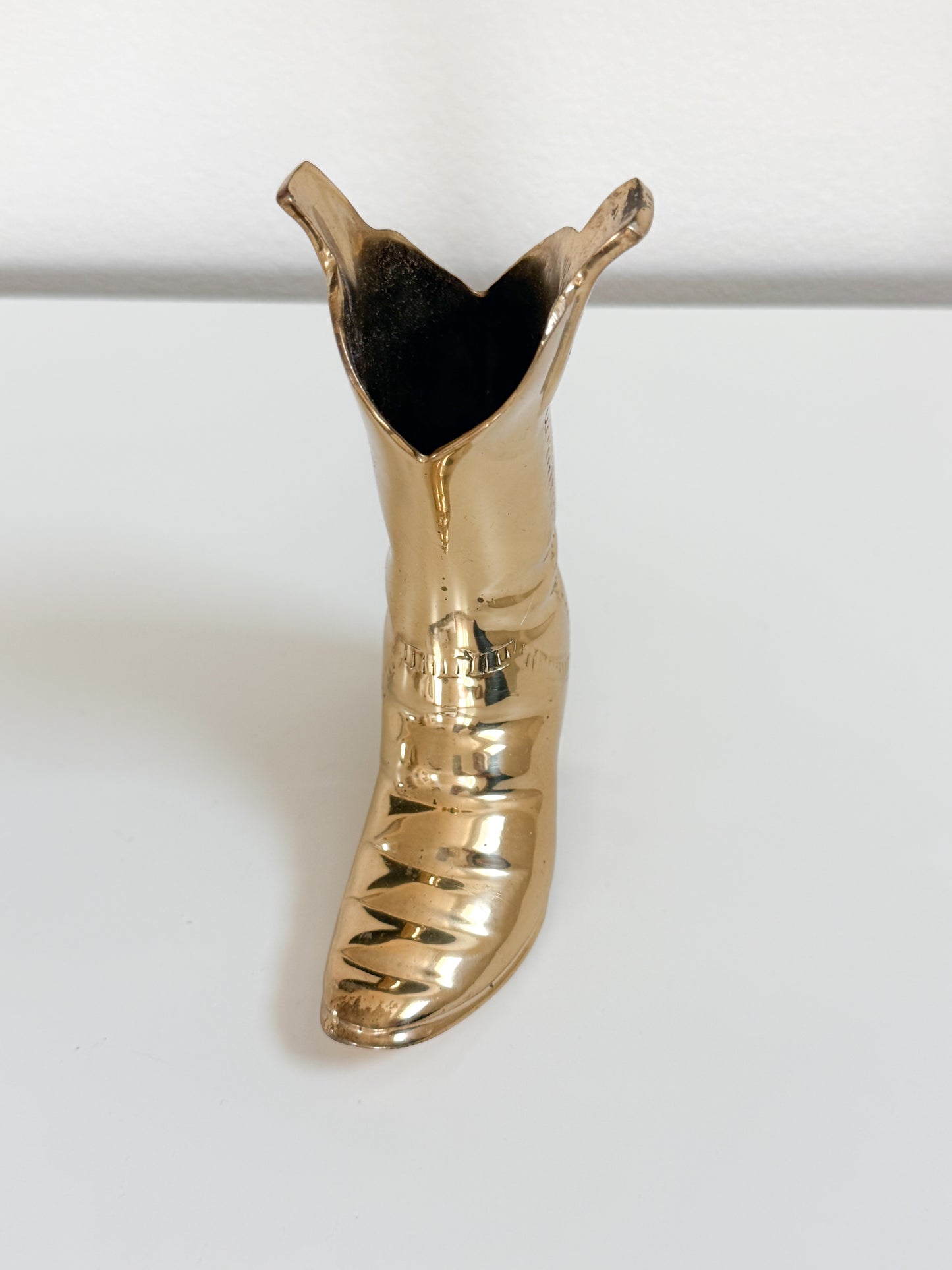 Vintage Brass Boot