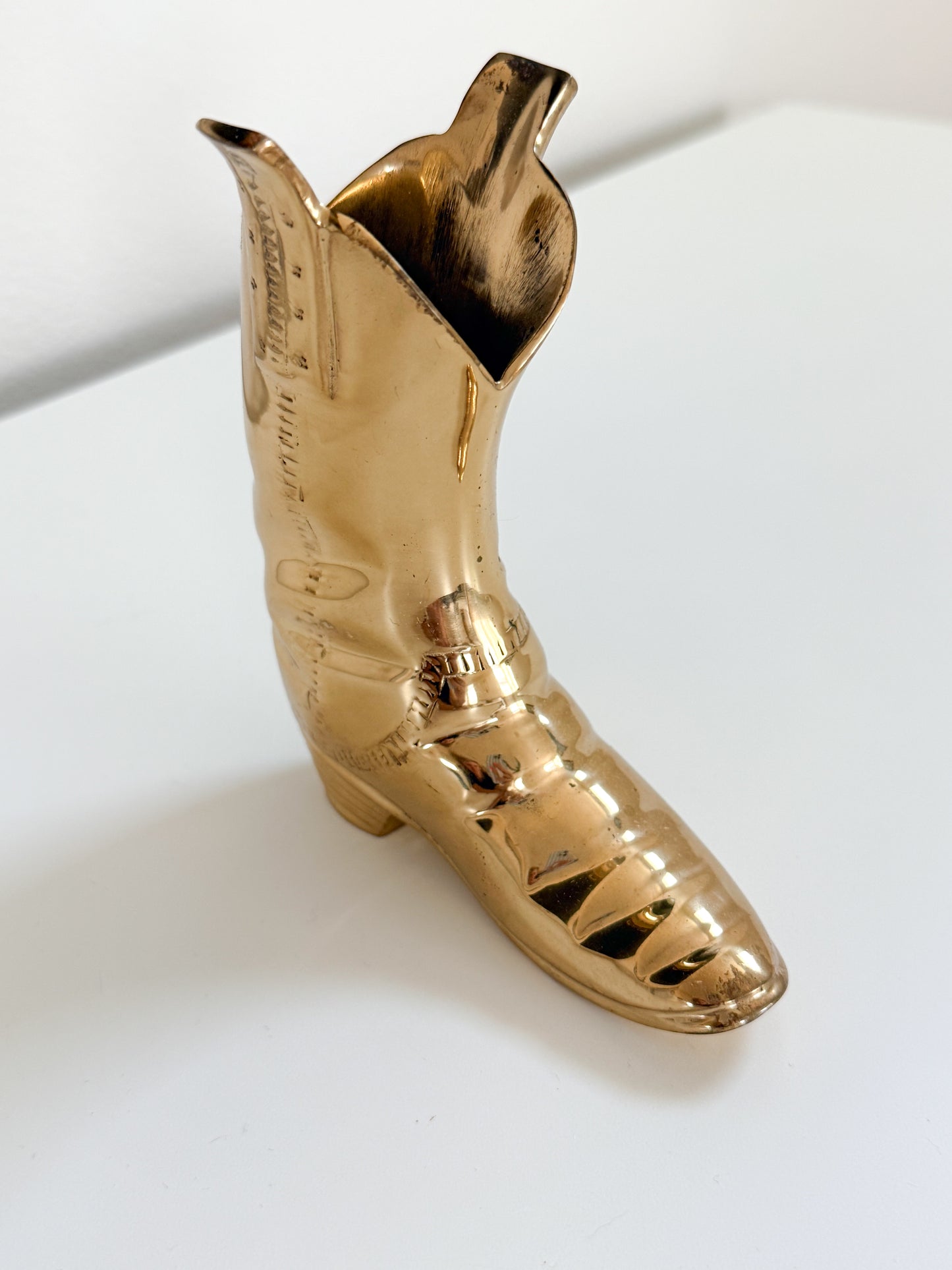 Vintage Brass Boot