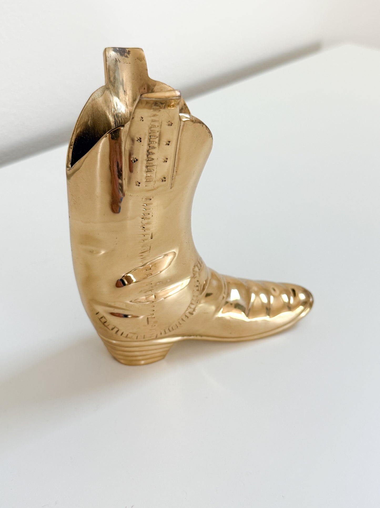 Vintage Brass Boot