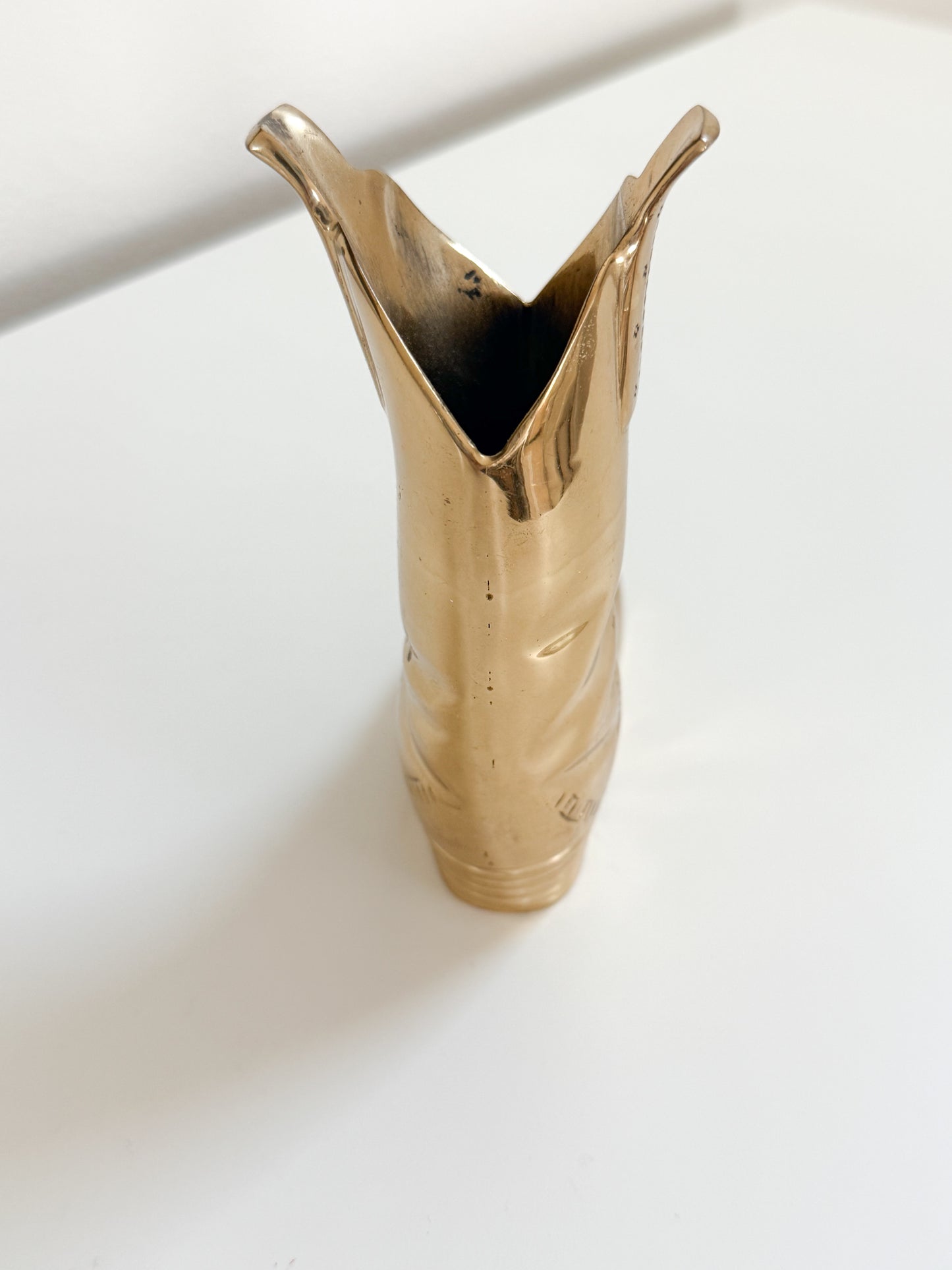 Vintage Brass Boot