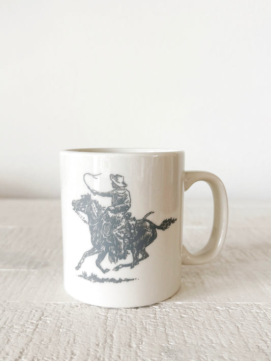 Vintage Cowboy Mug
