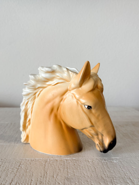 Vintage Horse Planter