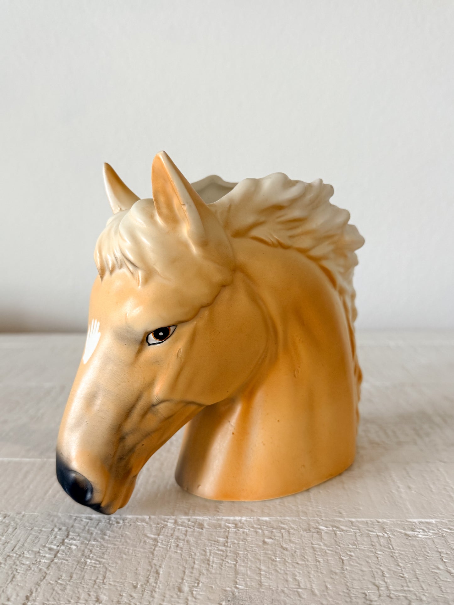 Vintage Horse Planter