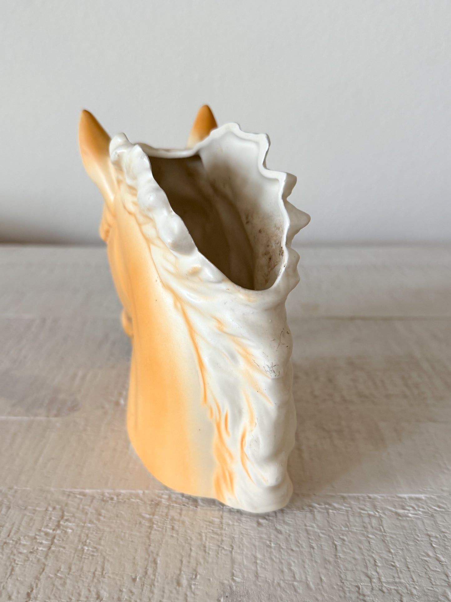 Vintage Horse Planter