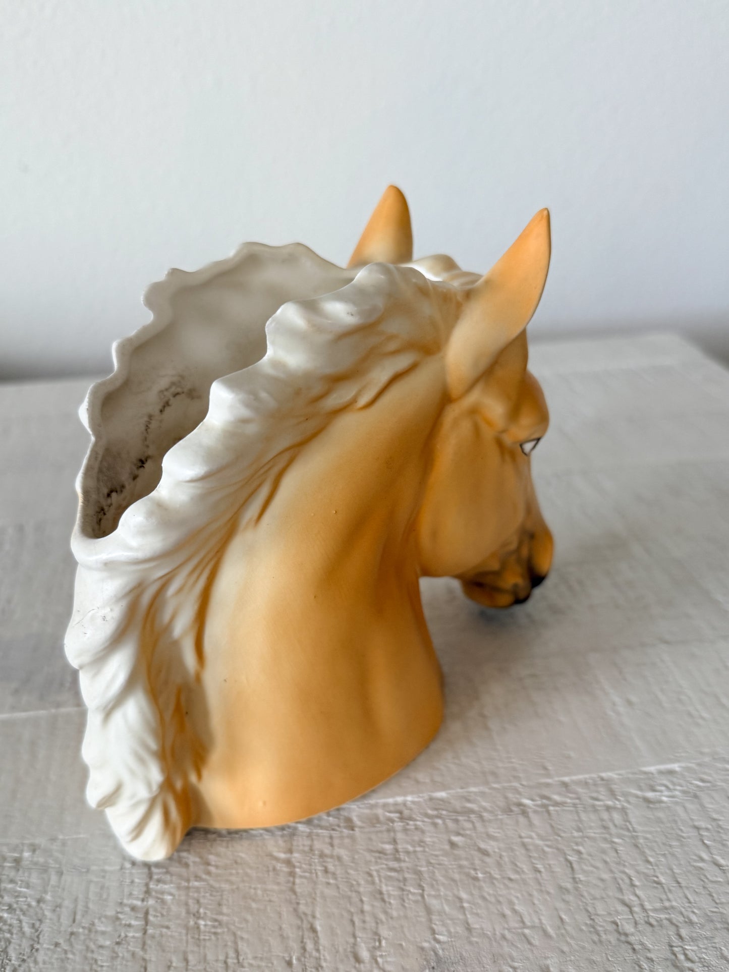 Vintage Horse Planter