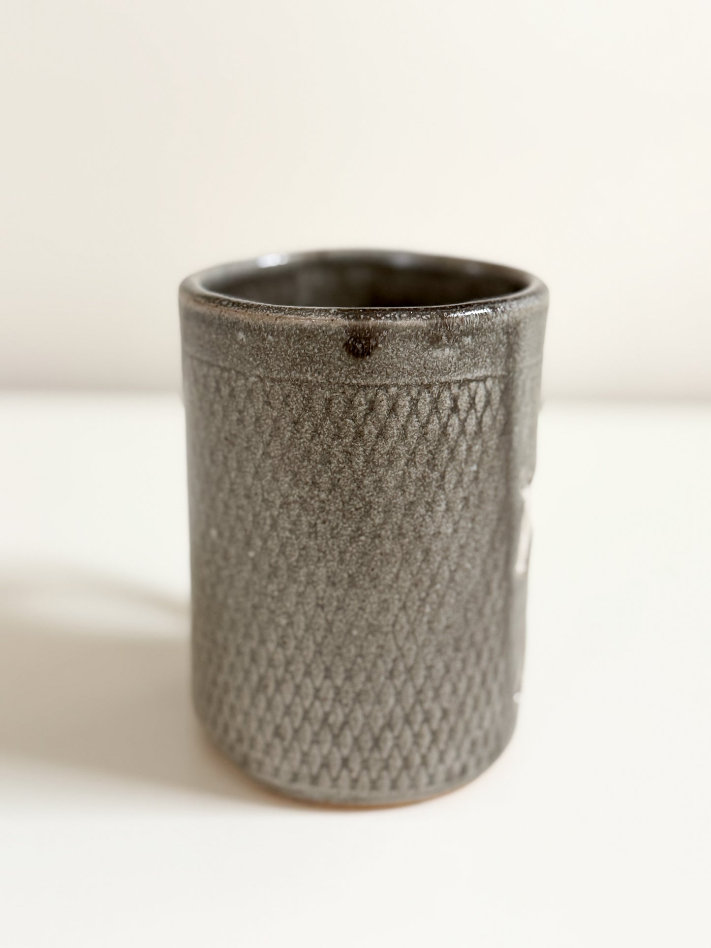 White Horse Pottery Mug