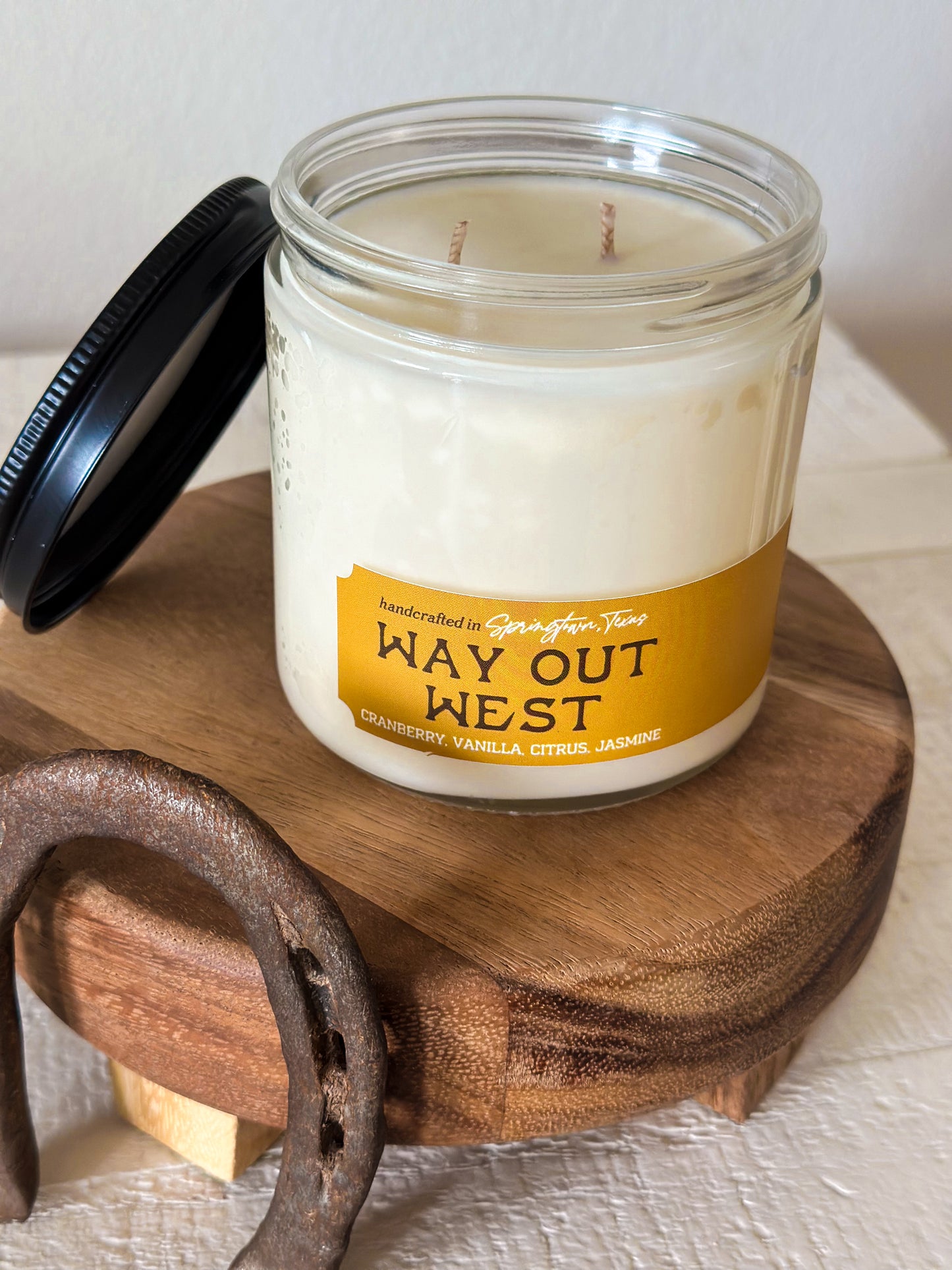 Way Out West Candle