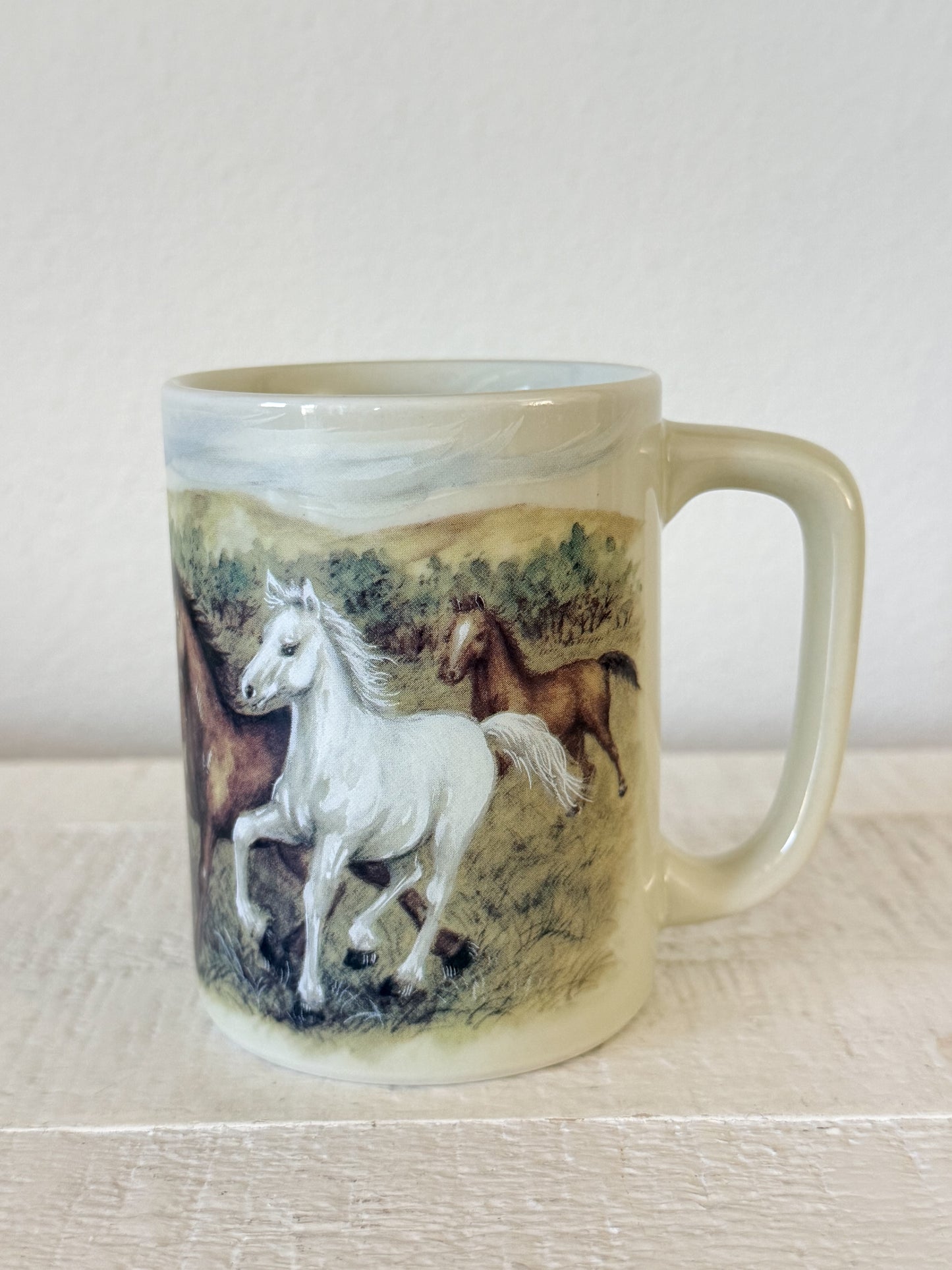 Vintage Horse Mug